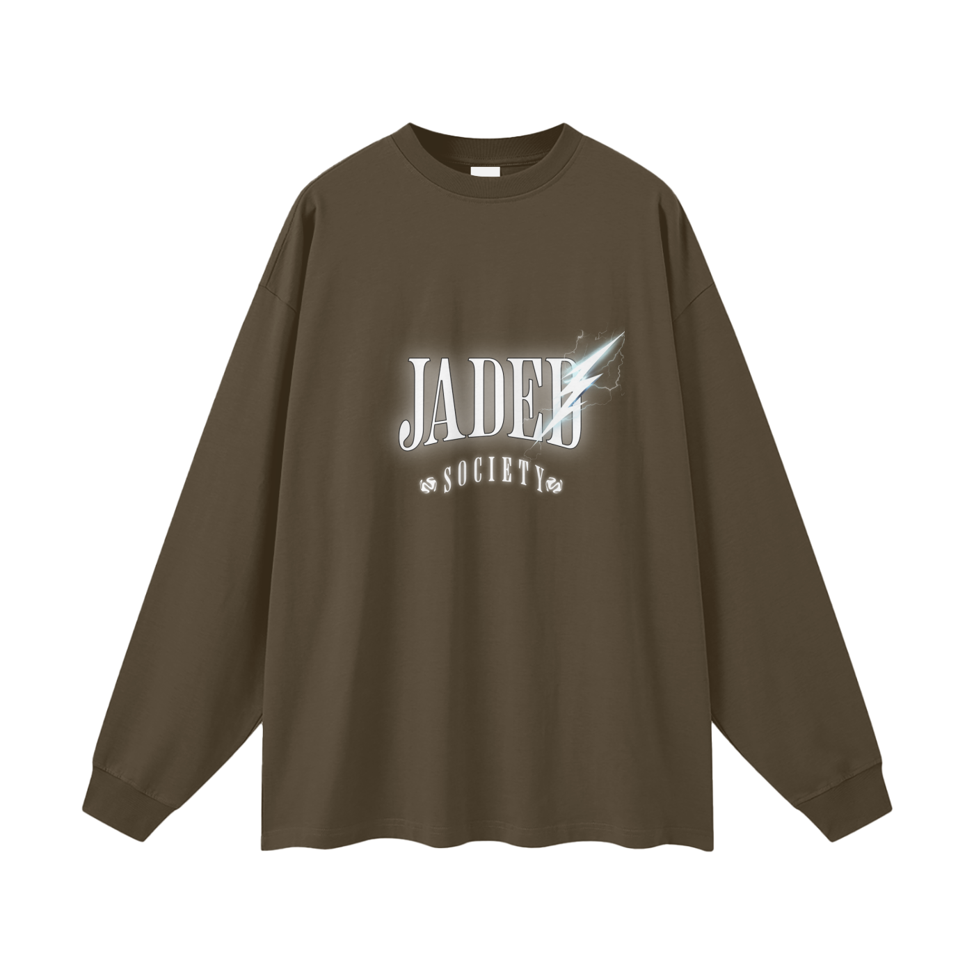 Streetwear Unisex 305G FOG 100% Cotton Long Sleeve Tee