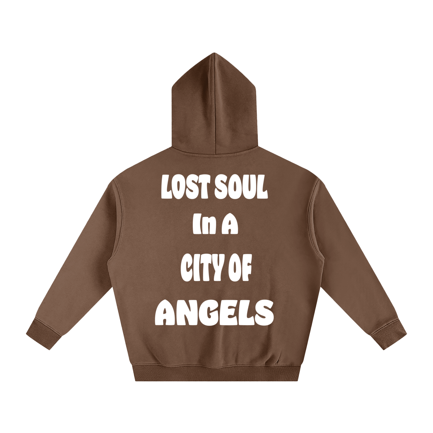 City of Angels Oversize Fleeced Hoodie
