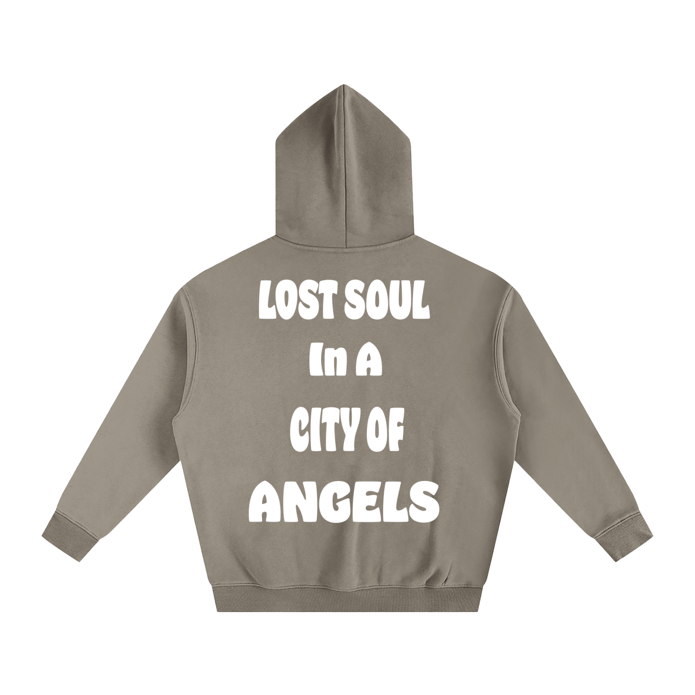 City of Angels Oversize Fleeced Hoodie