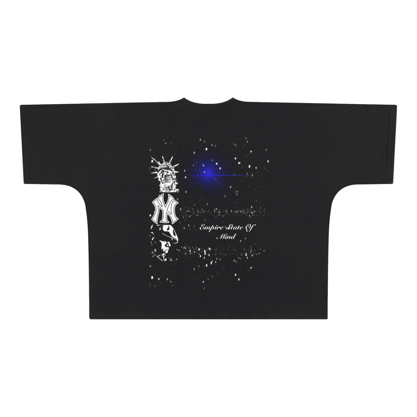 Empire State NYC Boxy Tee - 300 GSM