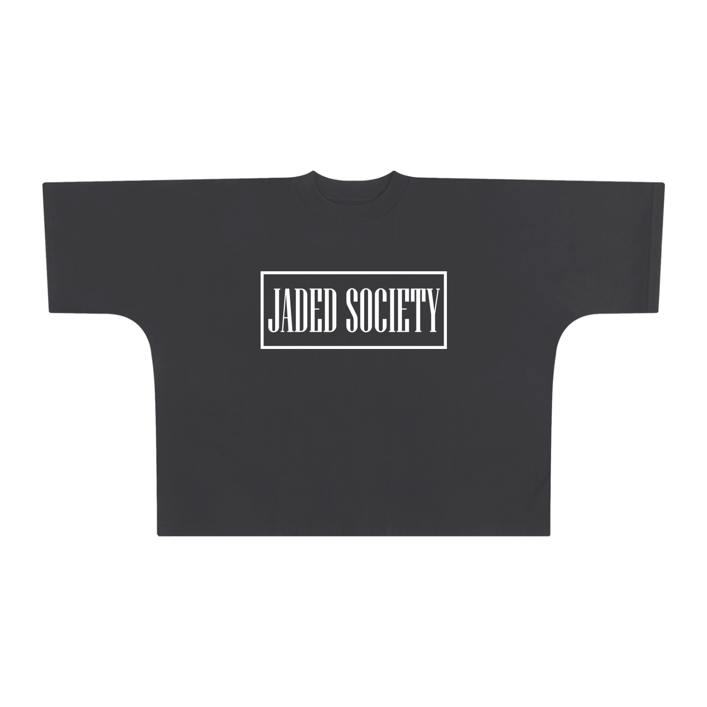 Small Circle Oversize Boxy Tee - 300 GSM