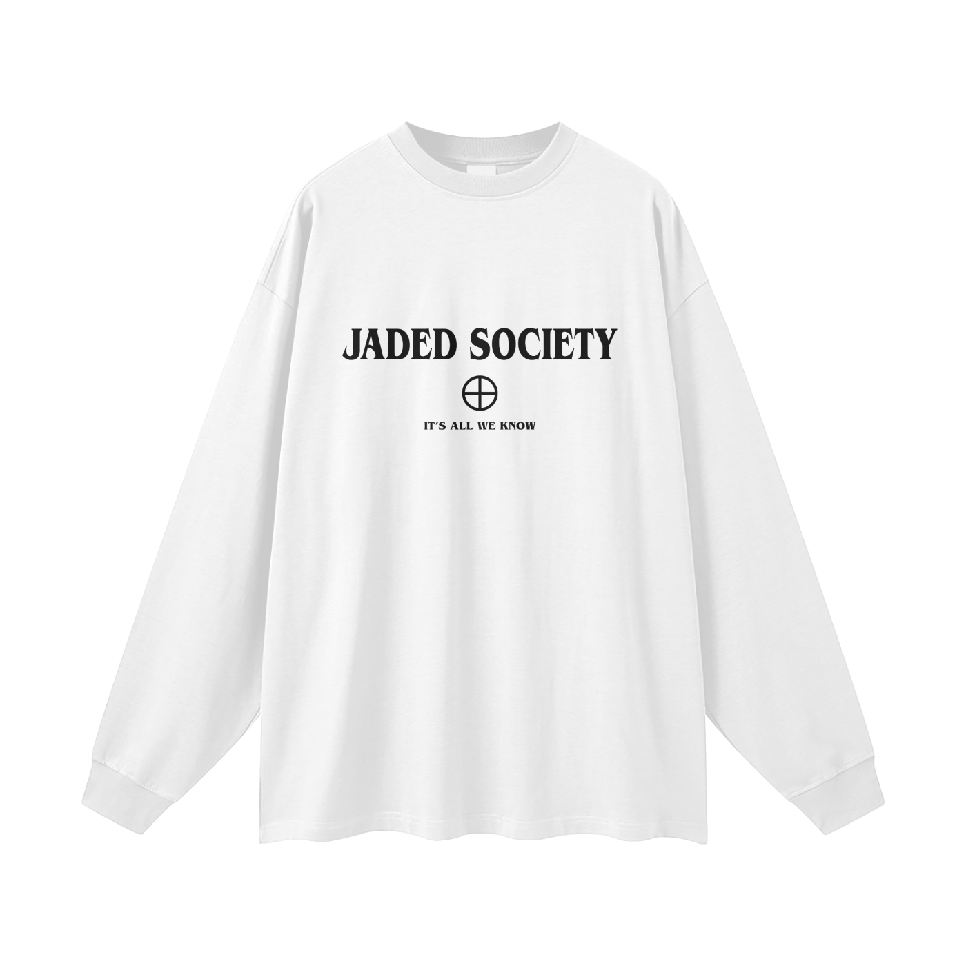"Symbolism Tee" 305G FOG 100% Cotton Long Sleeve