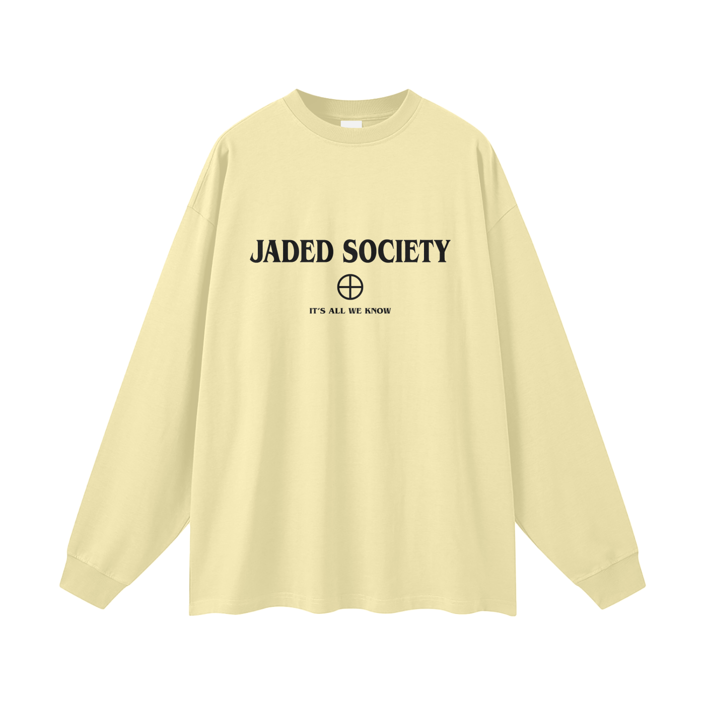 "Symbolism Tee" 305G FOG 100% Cotton Long Sleeve