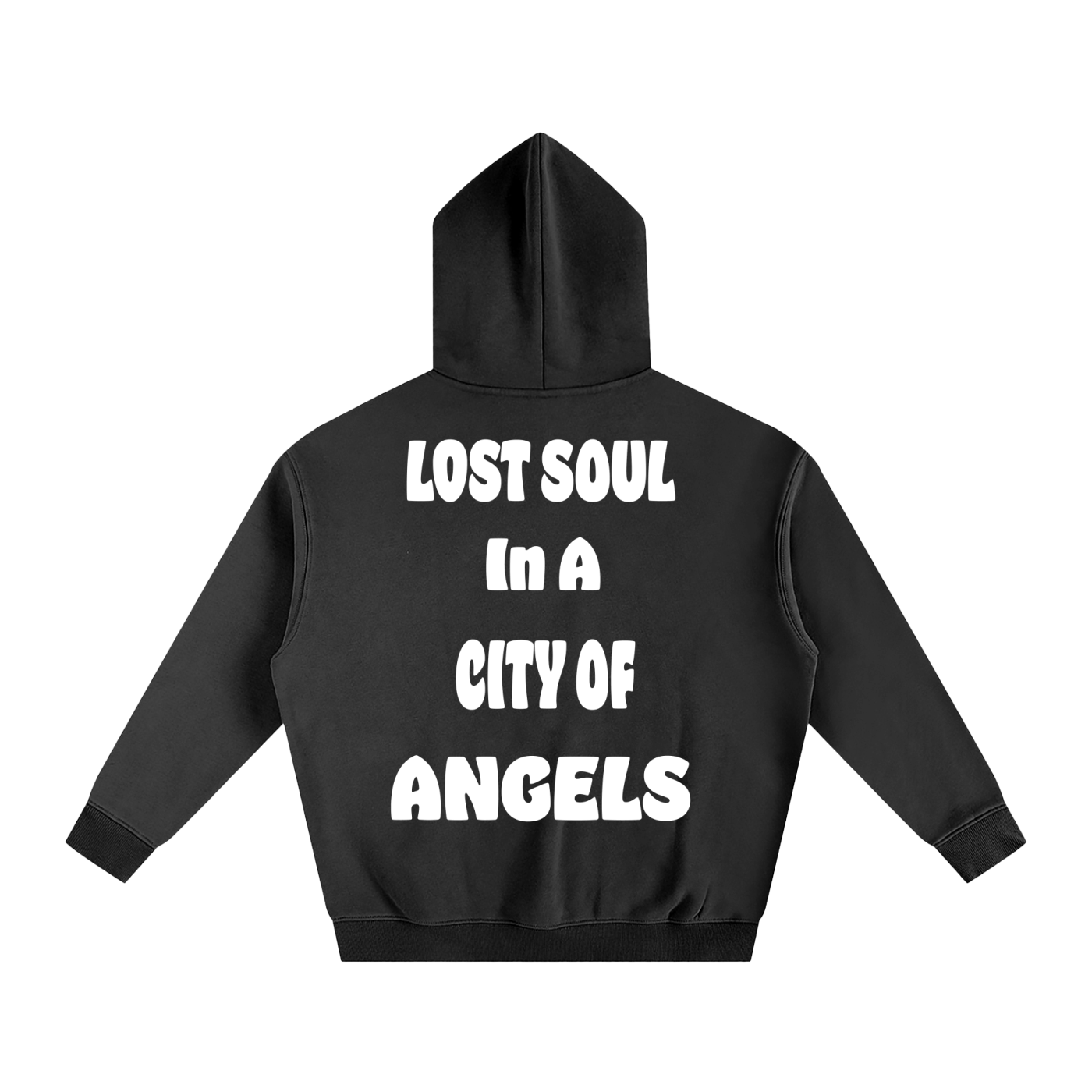 City of Angels Oversize Fleeced Hoodie
