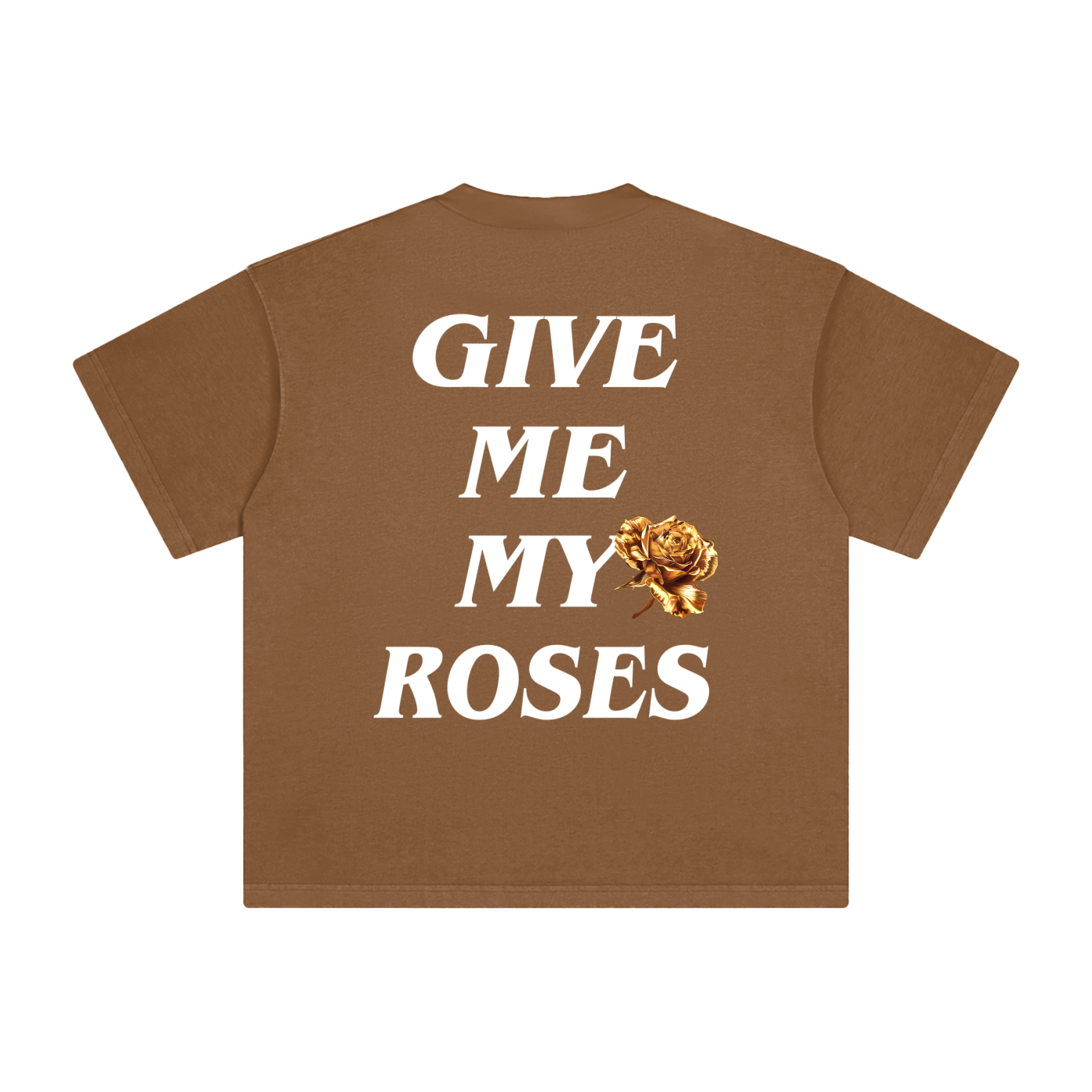 Golden Roses Heavyweight Vintage Washed T-Shirt