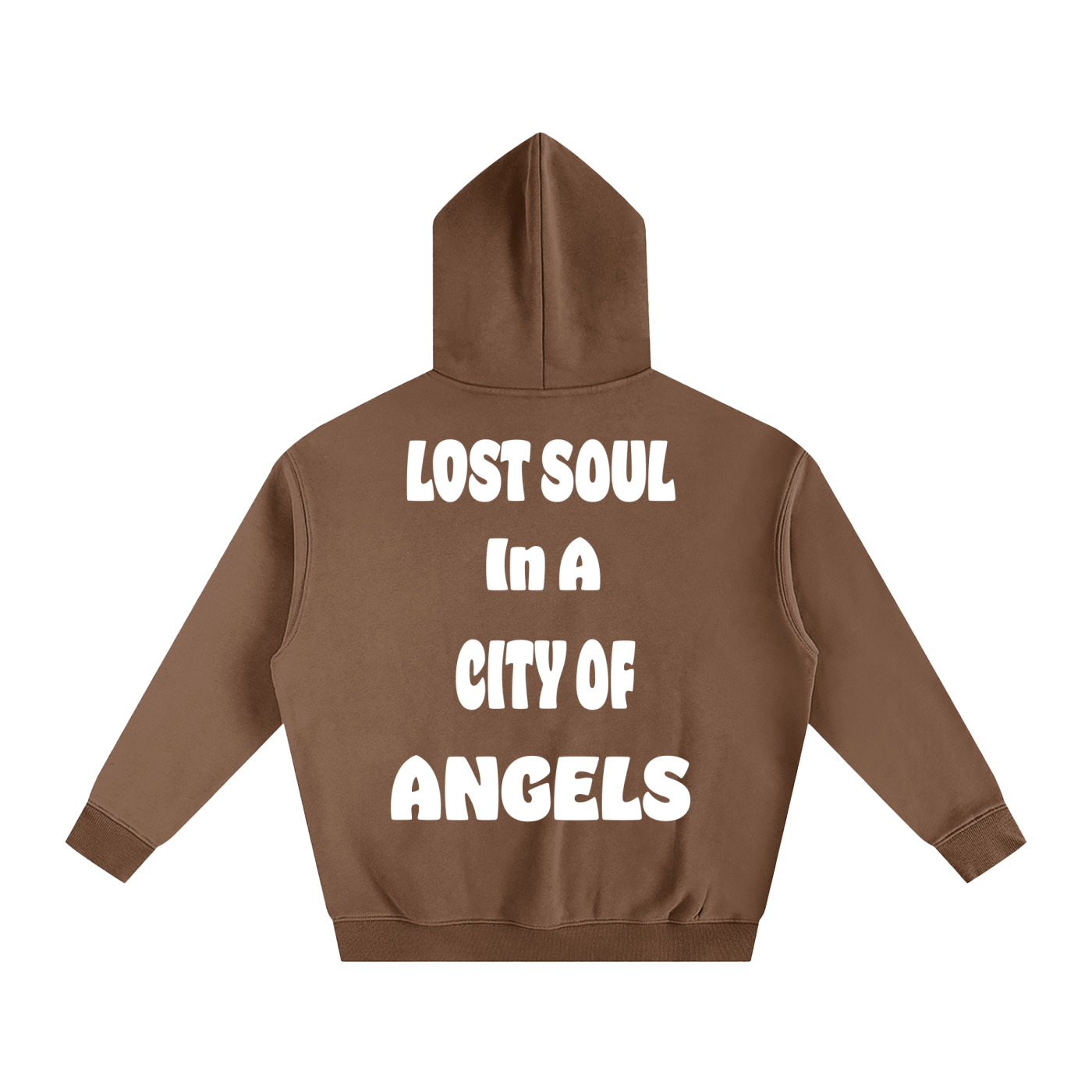 City of Angels Oversize Fleeced Hoodie