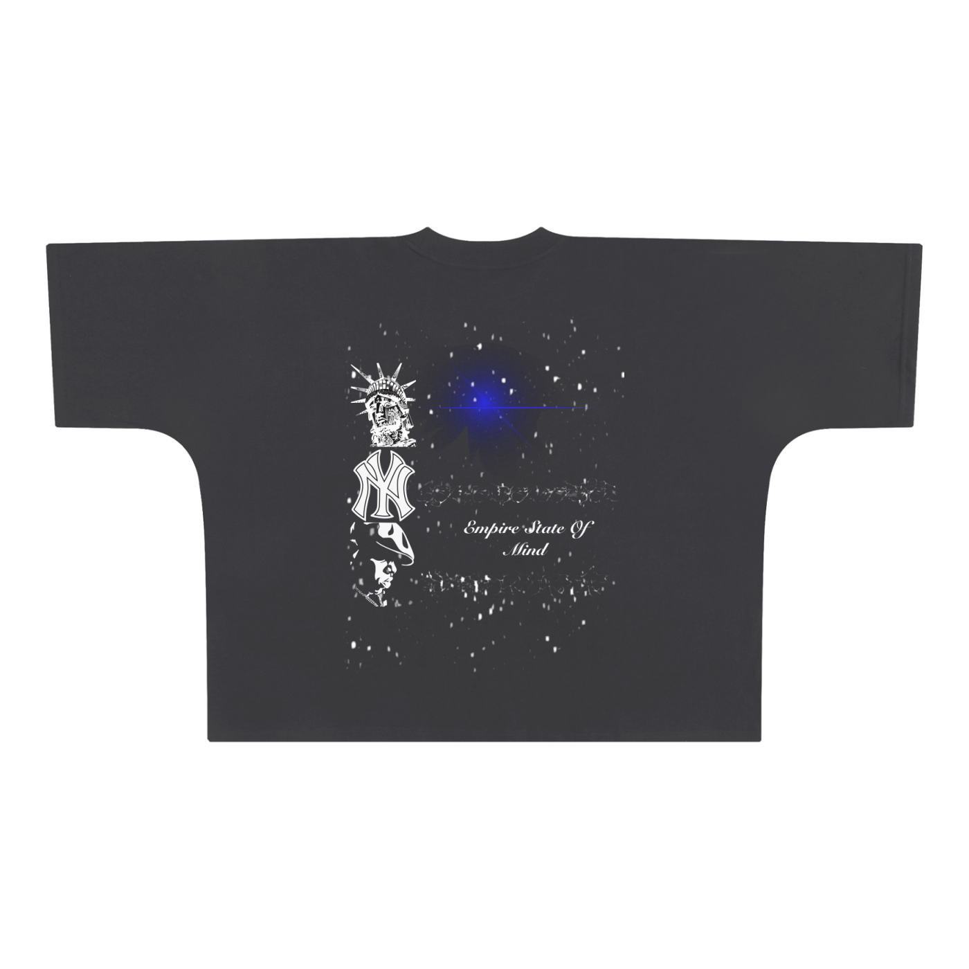 Empire State NYC Boxy Tee - 300 GSM