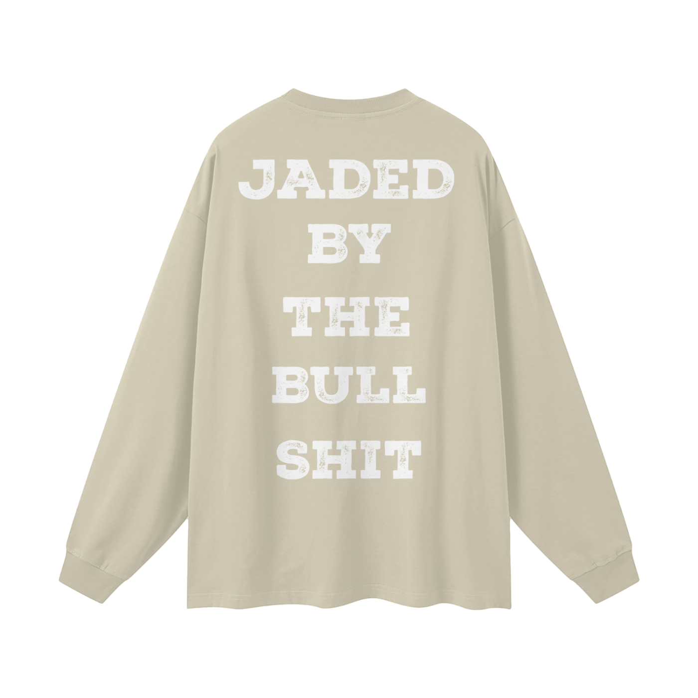 Streetwear Unisex 305G FOG 100% Cotton Long Sleeve Tee