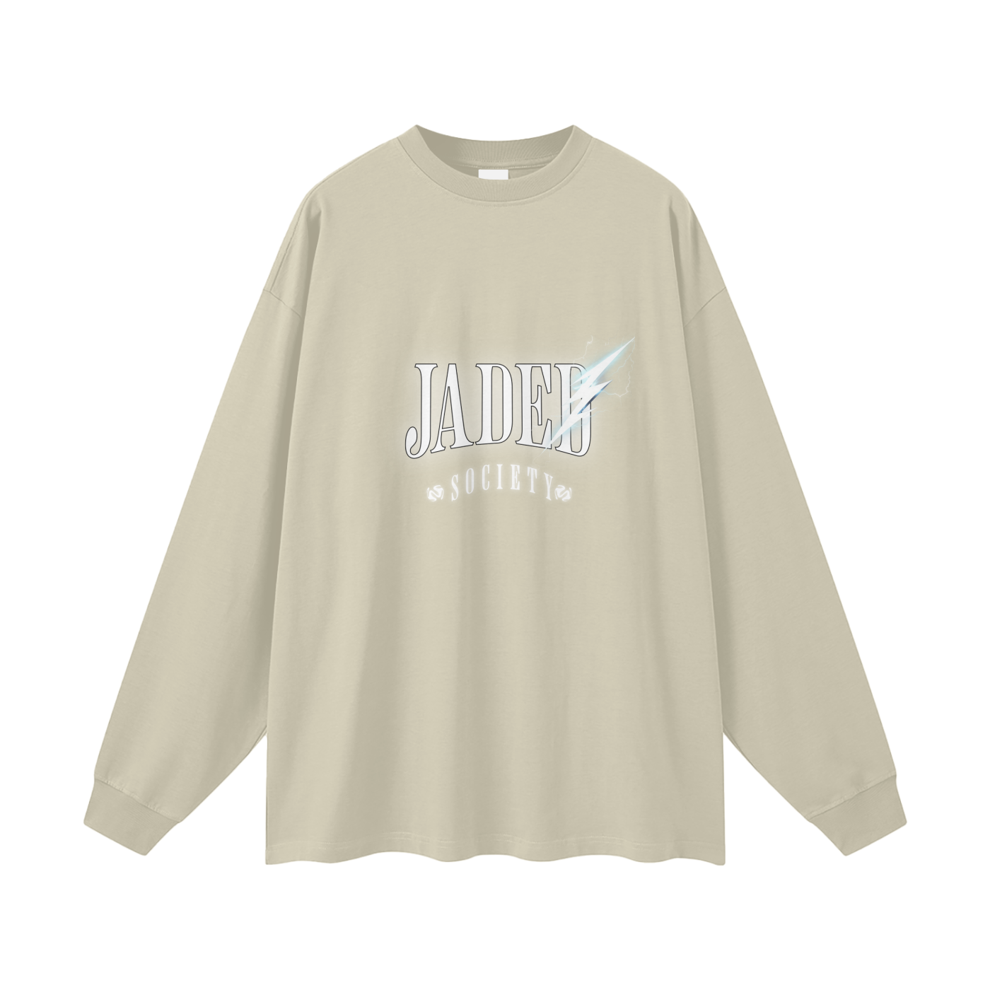 Streetwear Unisex 305G FOG 100% Cotton Long Sleeve Tee