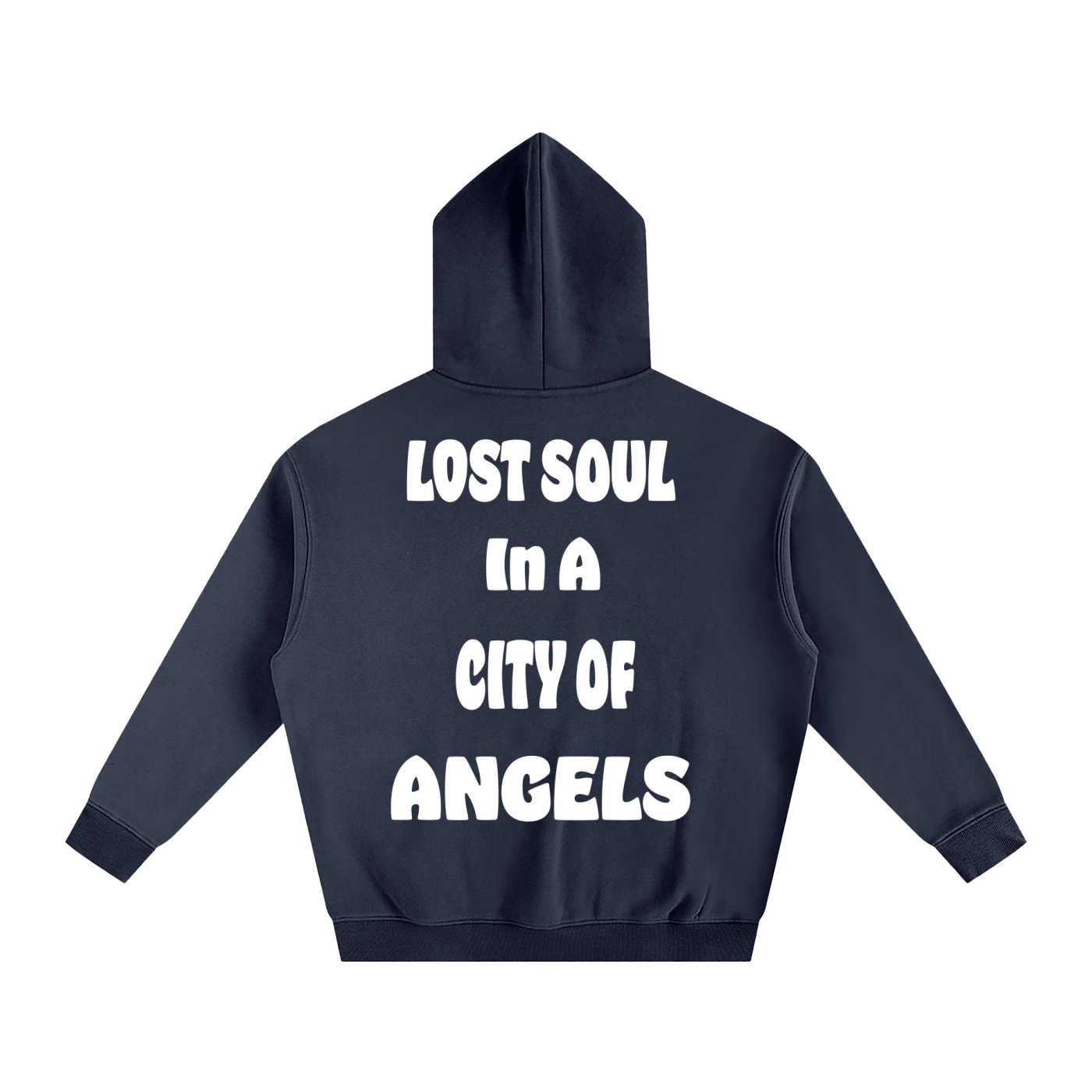 City of Angels Oversize Fleeced Hoodie