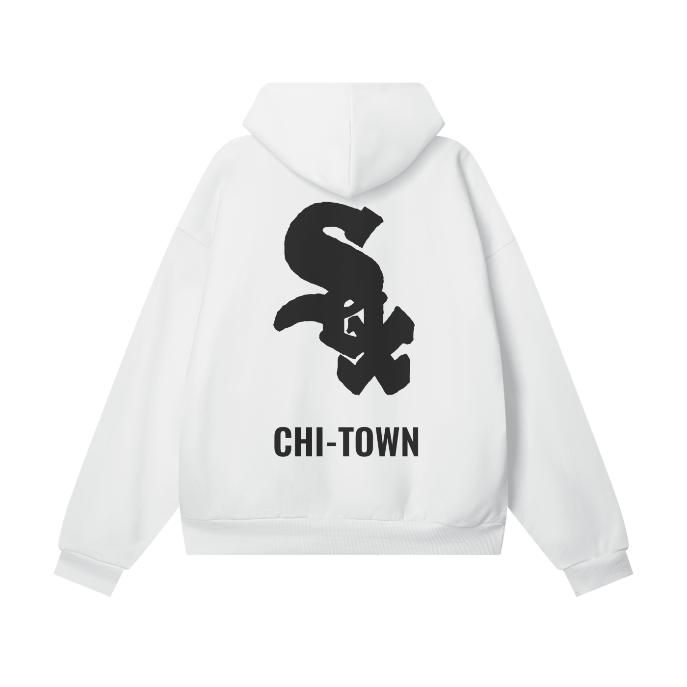 Windy City Oversize Heavyweight Fleece Hoodie - 500 GSM
