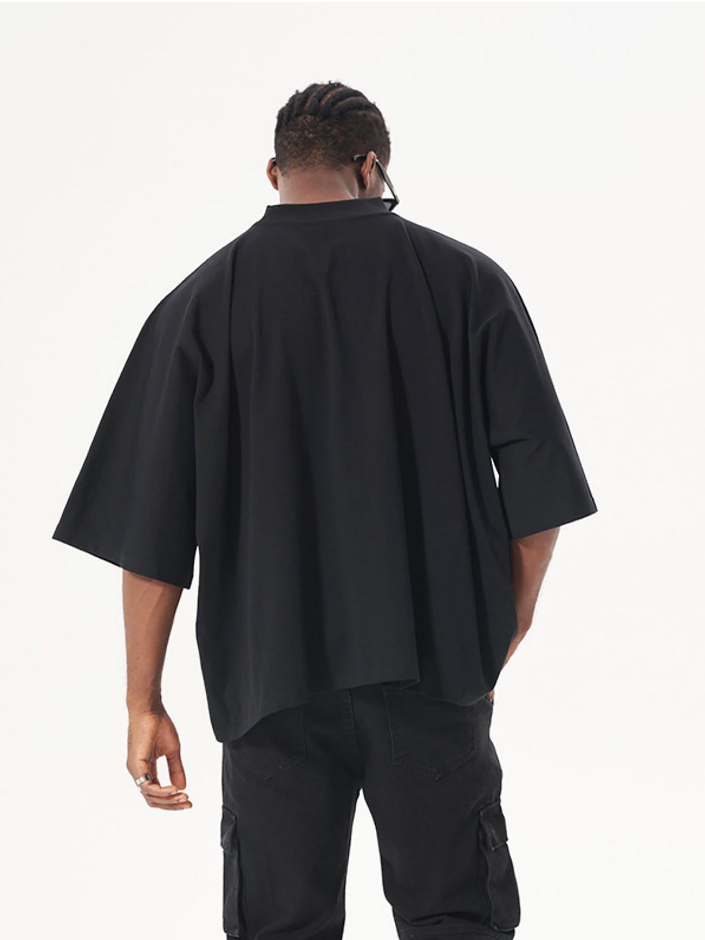 LA Oversize One-piece Pattern Cut Boxy Tee - 300 GSM