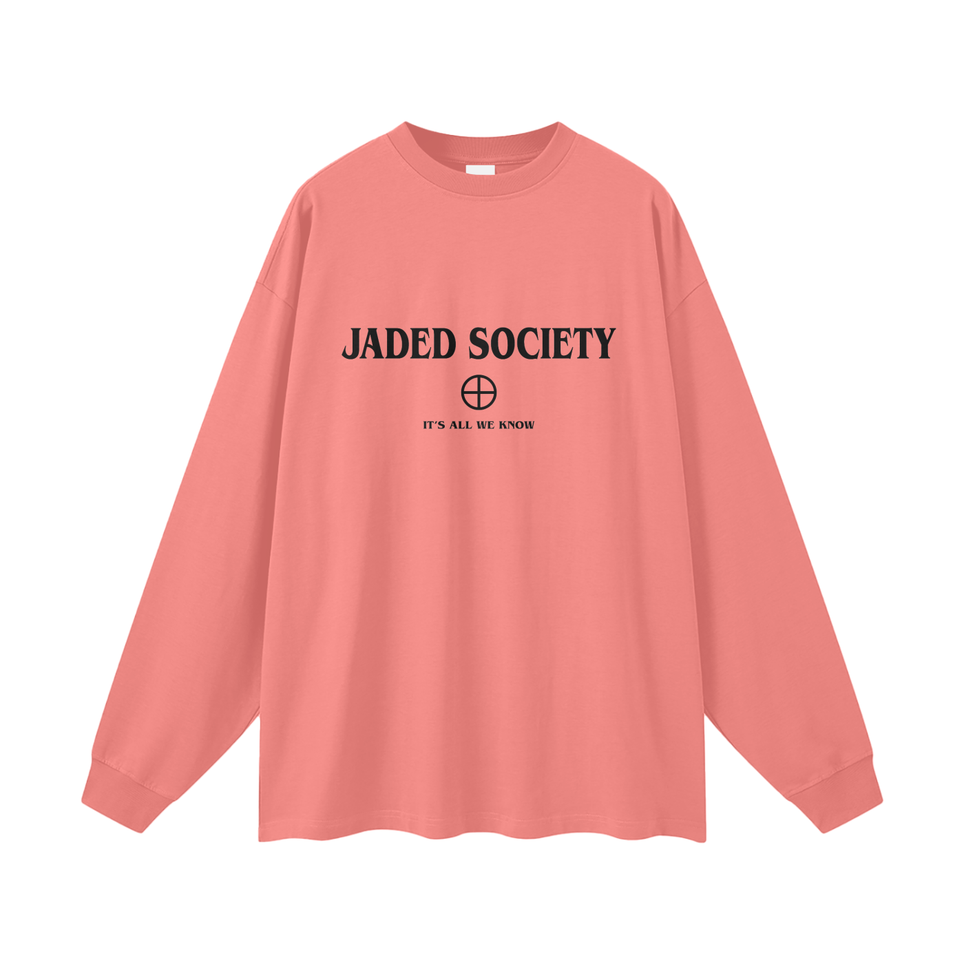 "Symbolism Tee" 305G FOG 100% Cotton Long Sleeve