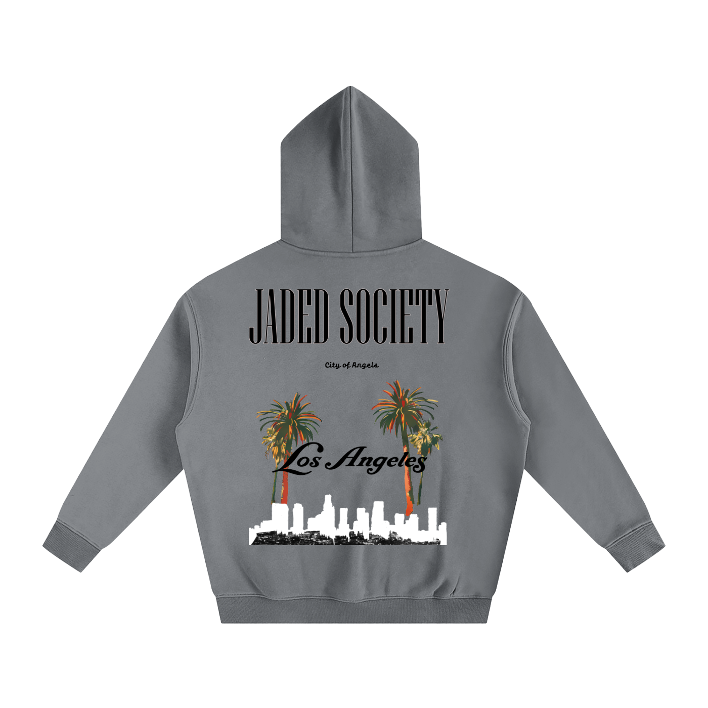 LA Oversize Fleeced Hoodie