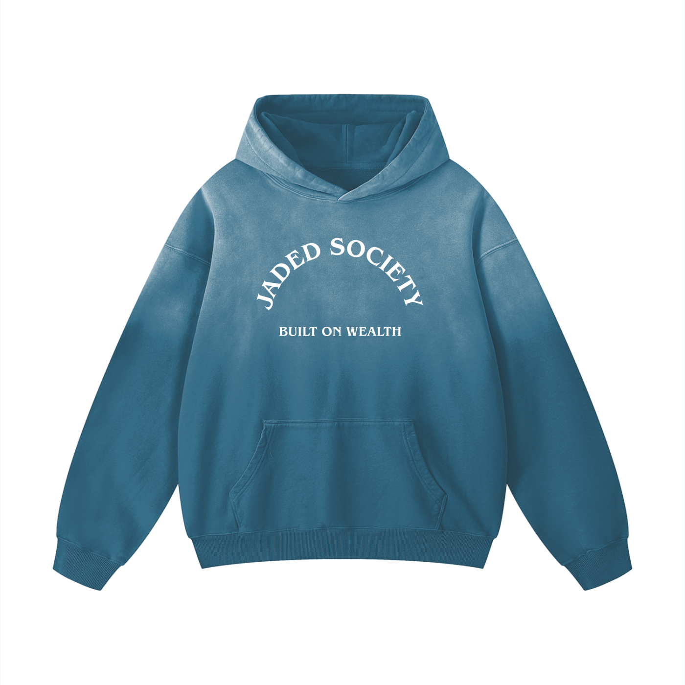 "Immune To Chaos" Heavyweight Sunfade Oversized Hoodie