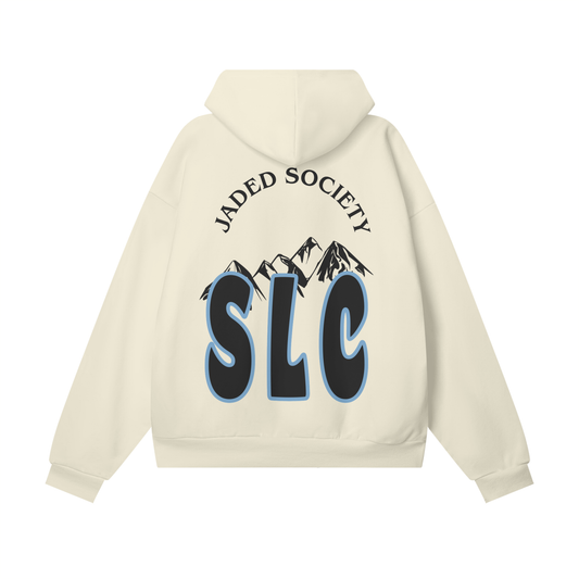 SLC Oversize Heavyweight Hidden Pocket Fleece Hoodie - 460 GSM