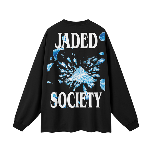 "Shatter" 305G 100% Cotton Long Sleeve Tee