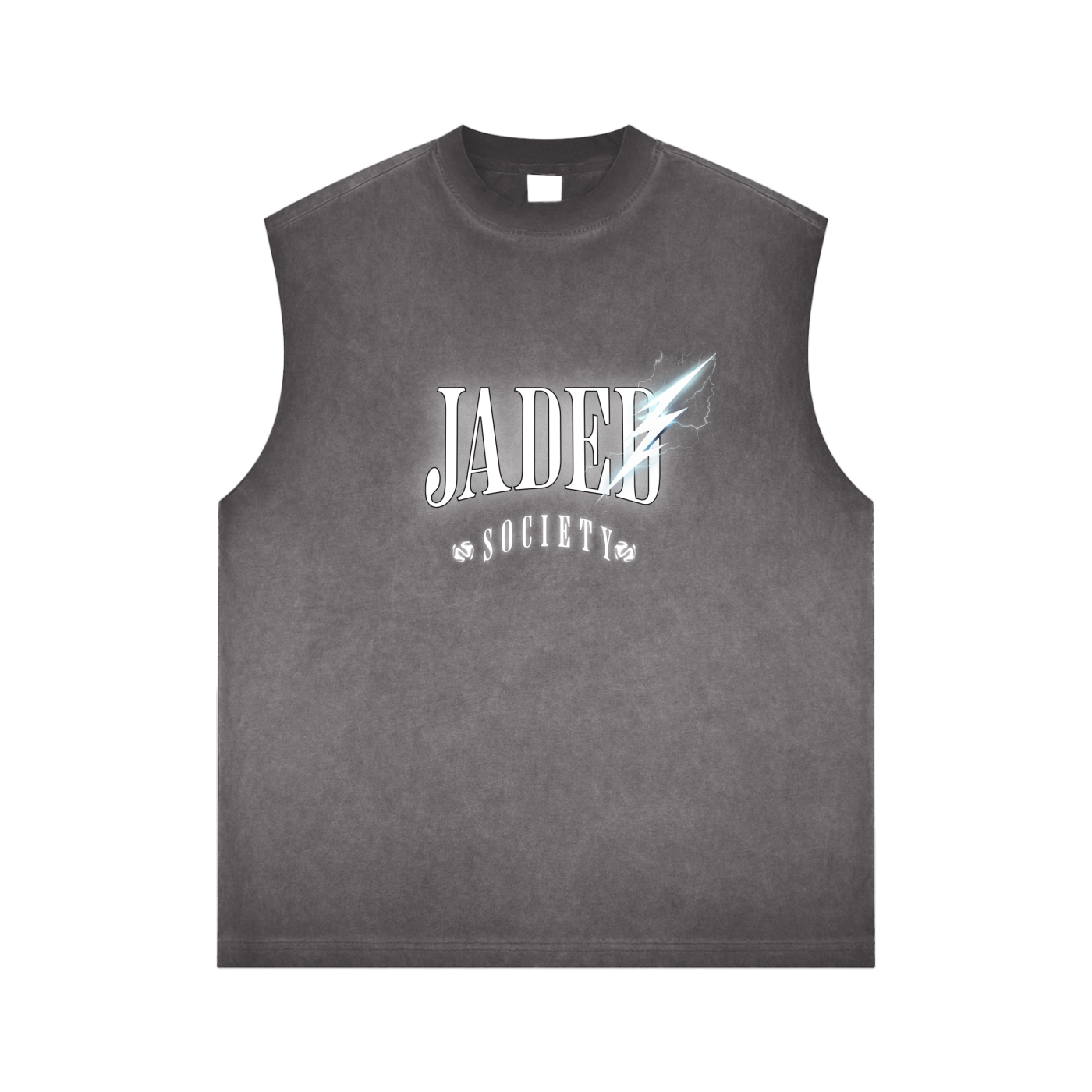 Drop Shoulder Reverse Washed Tank Top