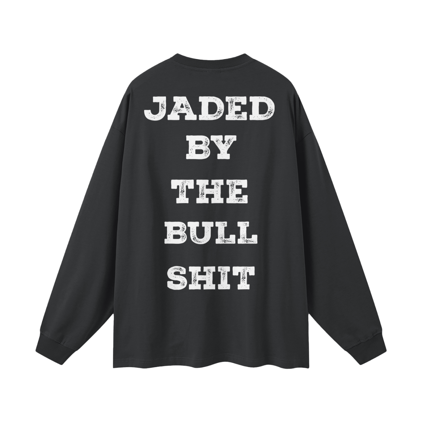 Streetwear Unisex 305G FOG 100% Cotton Long Sleeve Tee