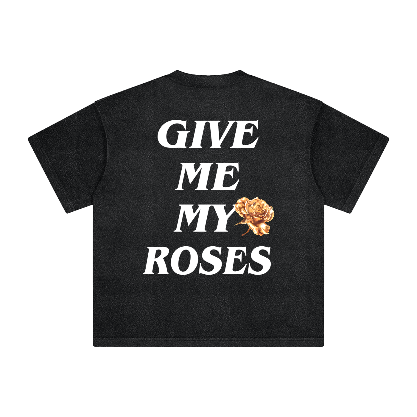 Golden Roses Heavyweight Vintage Washed T-Shirt