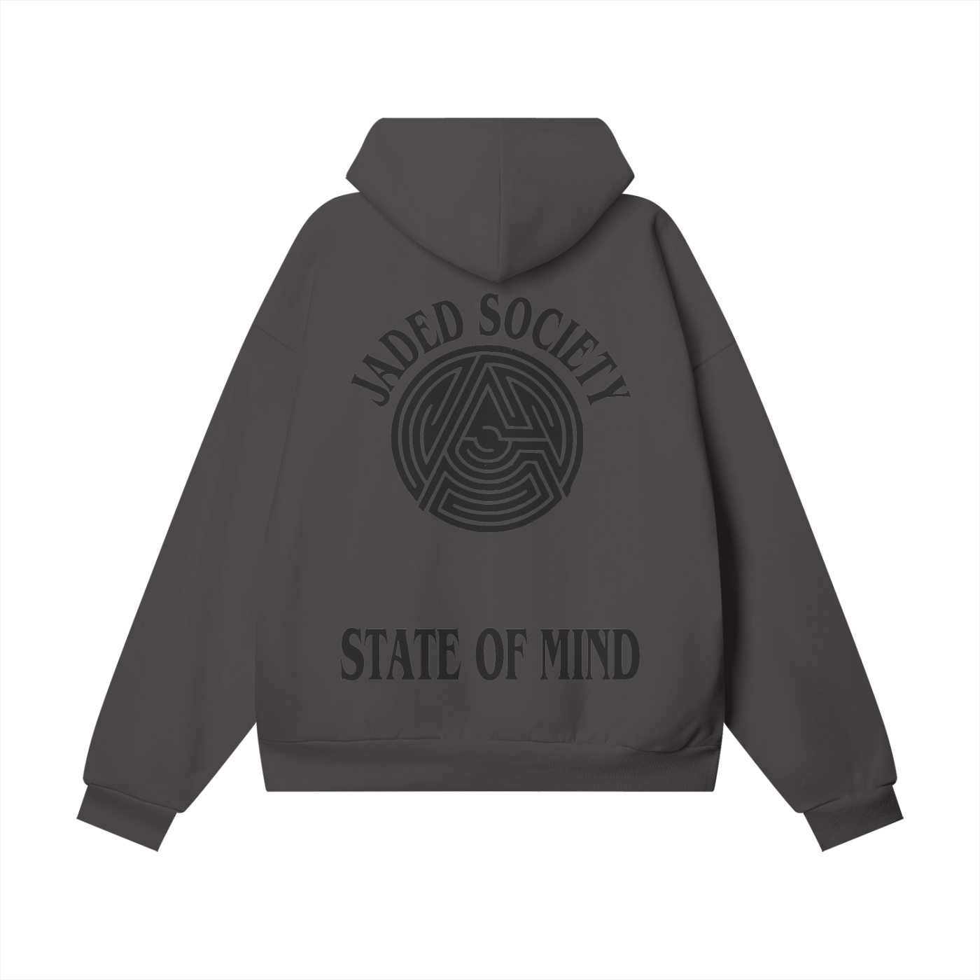 "Symbolism: Heavyweight Hidden Pocket Hoodie-460 GSM