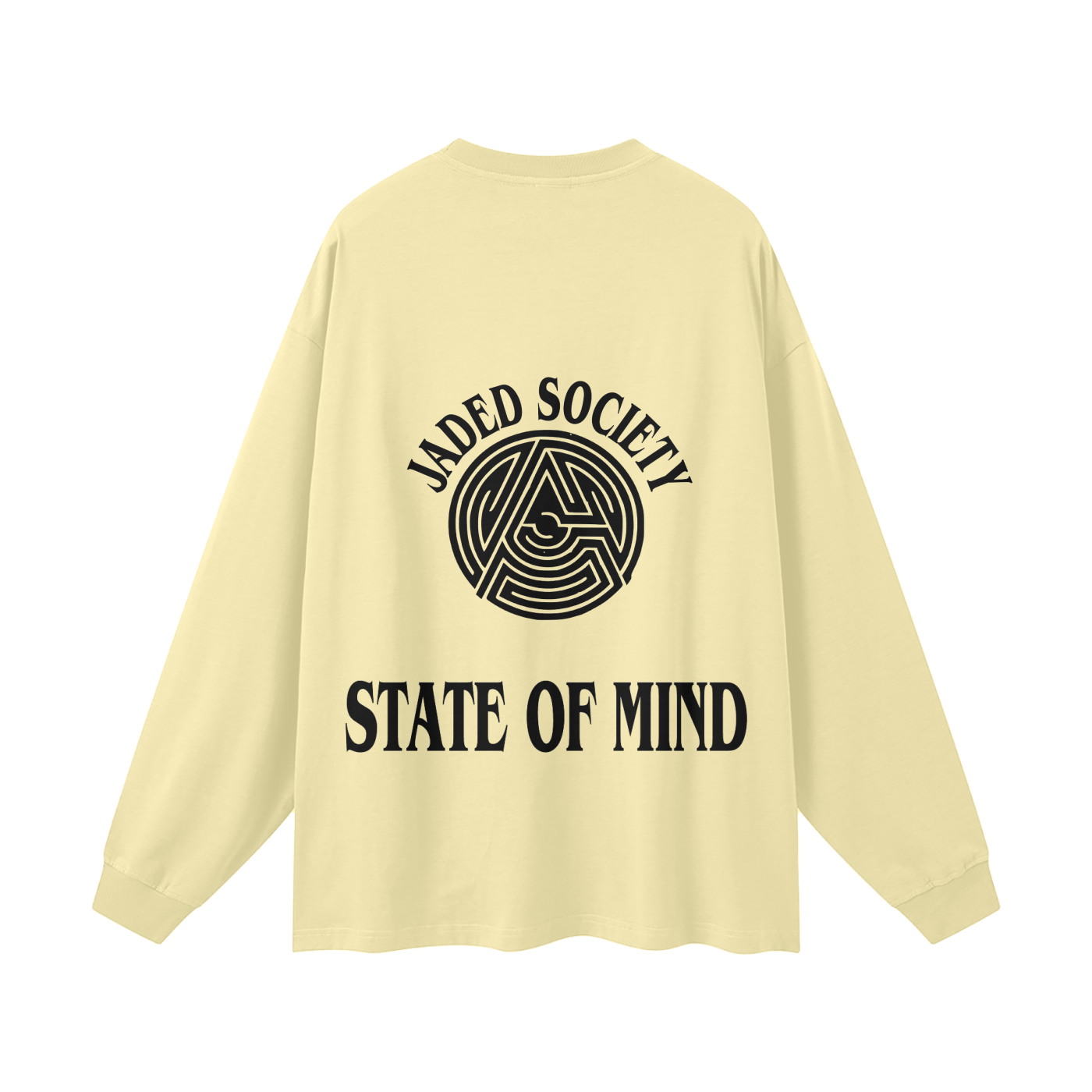 "Symbolism Tee" 305G FOG 100% Cotton Long Sleeve