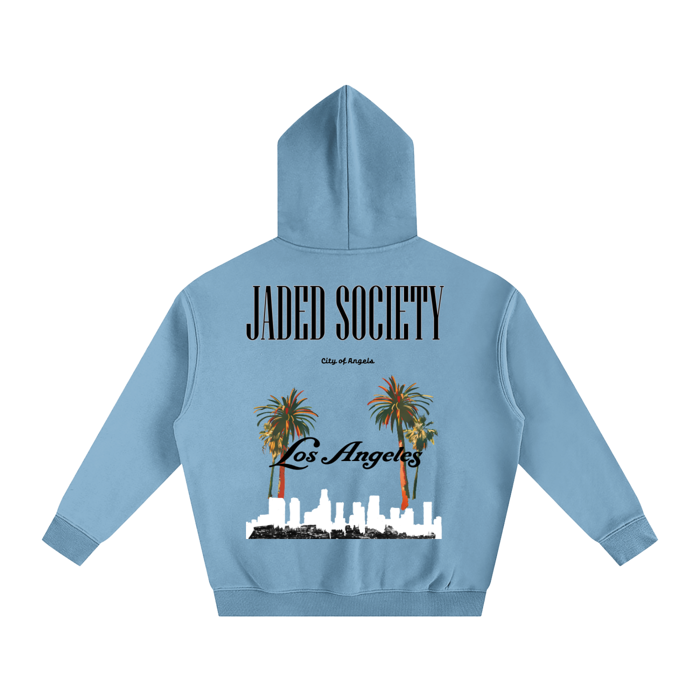 LA Oversize Fleeced Hoodie