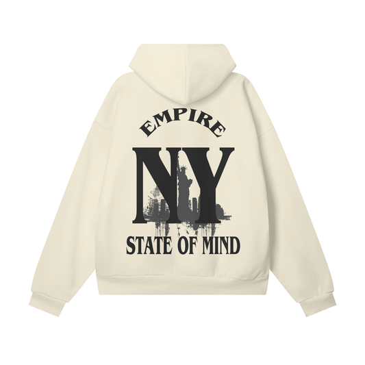 NY Oversize Heavyweight Hidden Pocket Hoodie  - 500 GSM