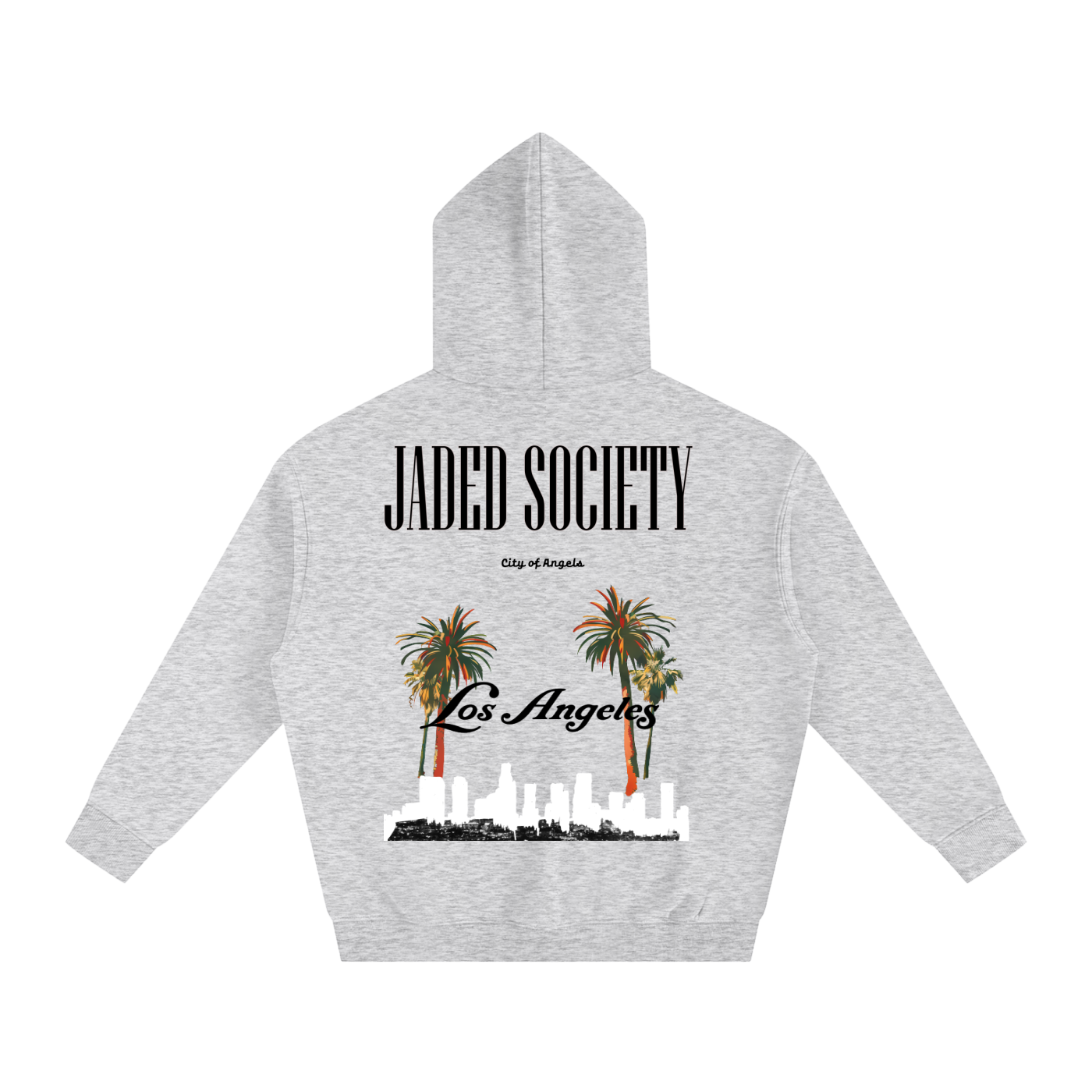 LA Oversize Fleeced Hoodie