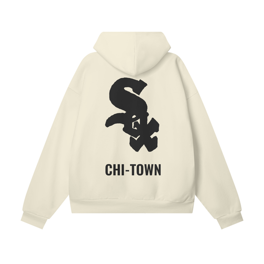Windy City Oversize Heavyweight Fleece Hoodie - 500 GSM