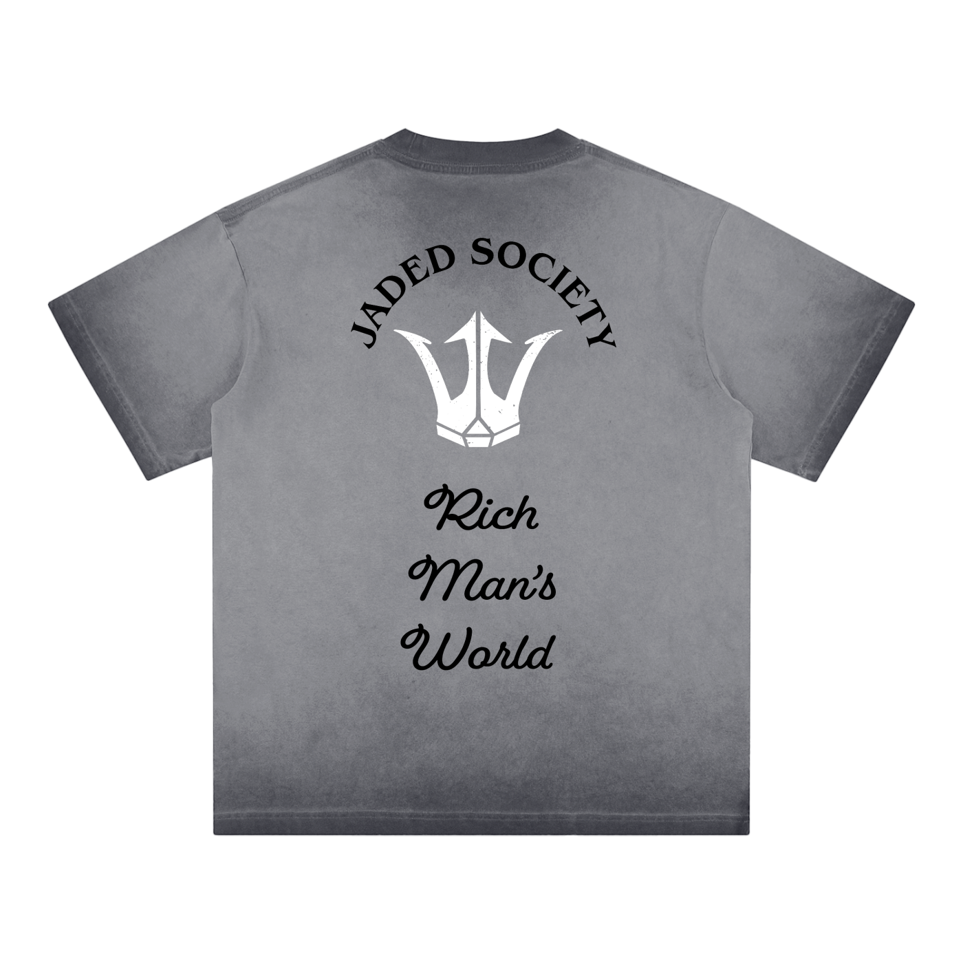 "Rich Mans World" Reverse Dyed T-shirt