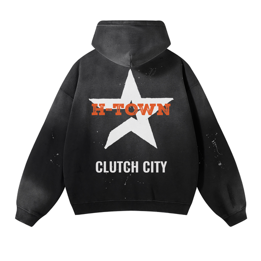 H-Town Vintage Boxy Hoodie