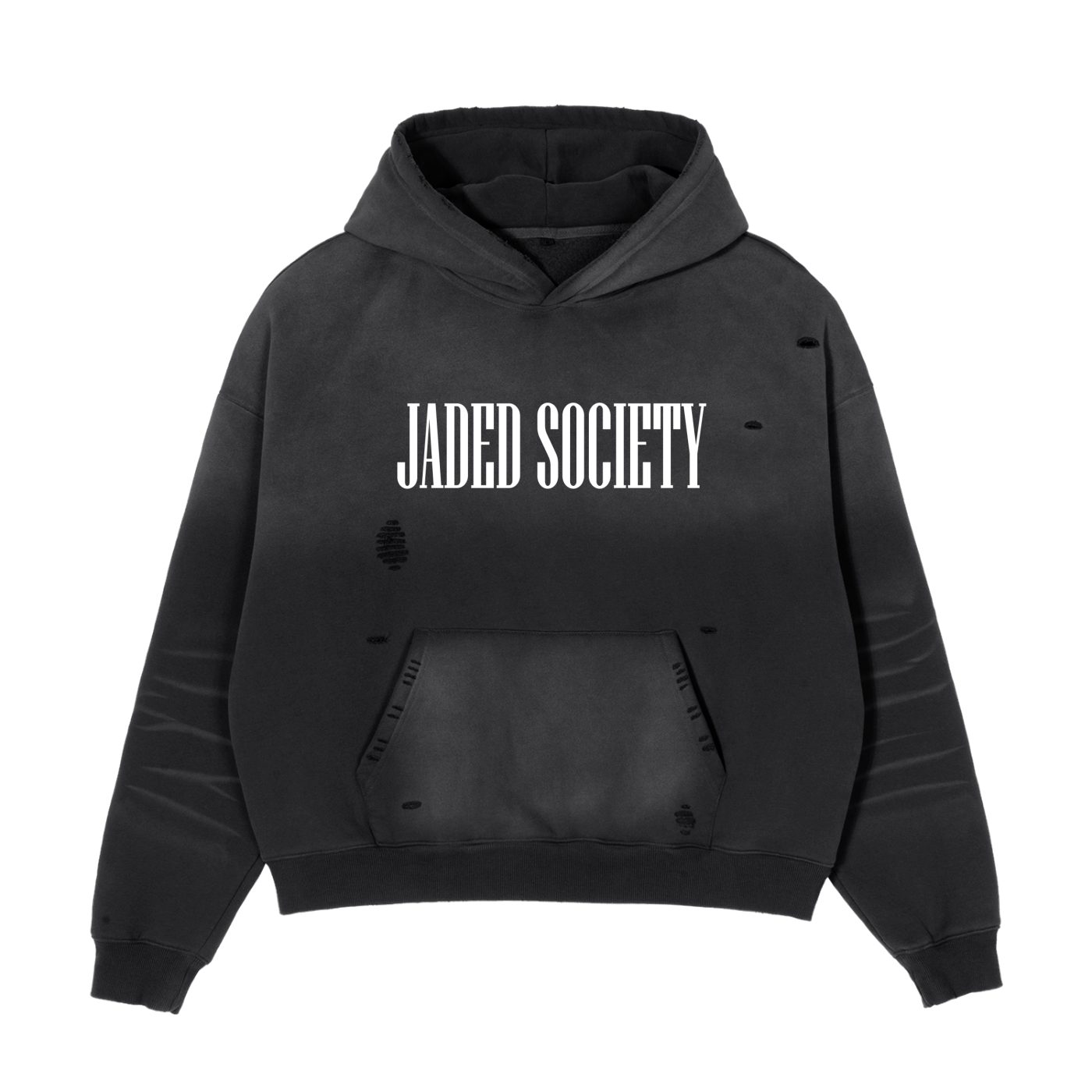 SF Frayed Sunfade Boxy Hoodie