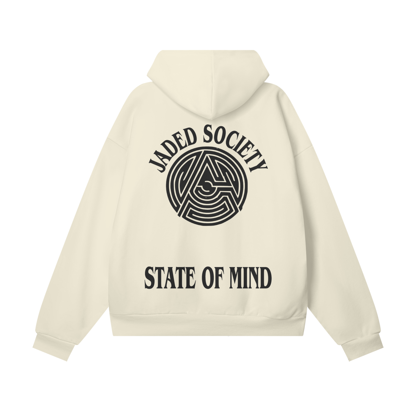 "Symbolism: Heavyweight Hidden Pocket Hoodie-460 GSM
