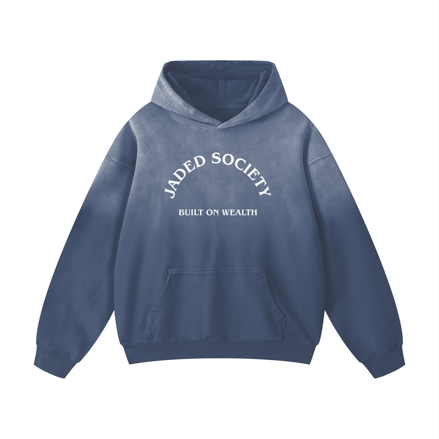 "Immune To Chaos" Heavyweight Sunfade Oversized Hoodie