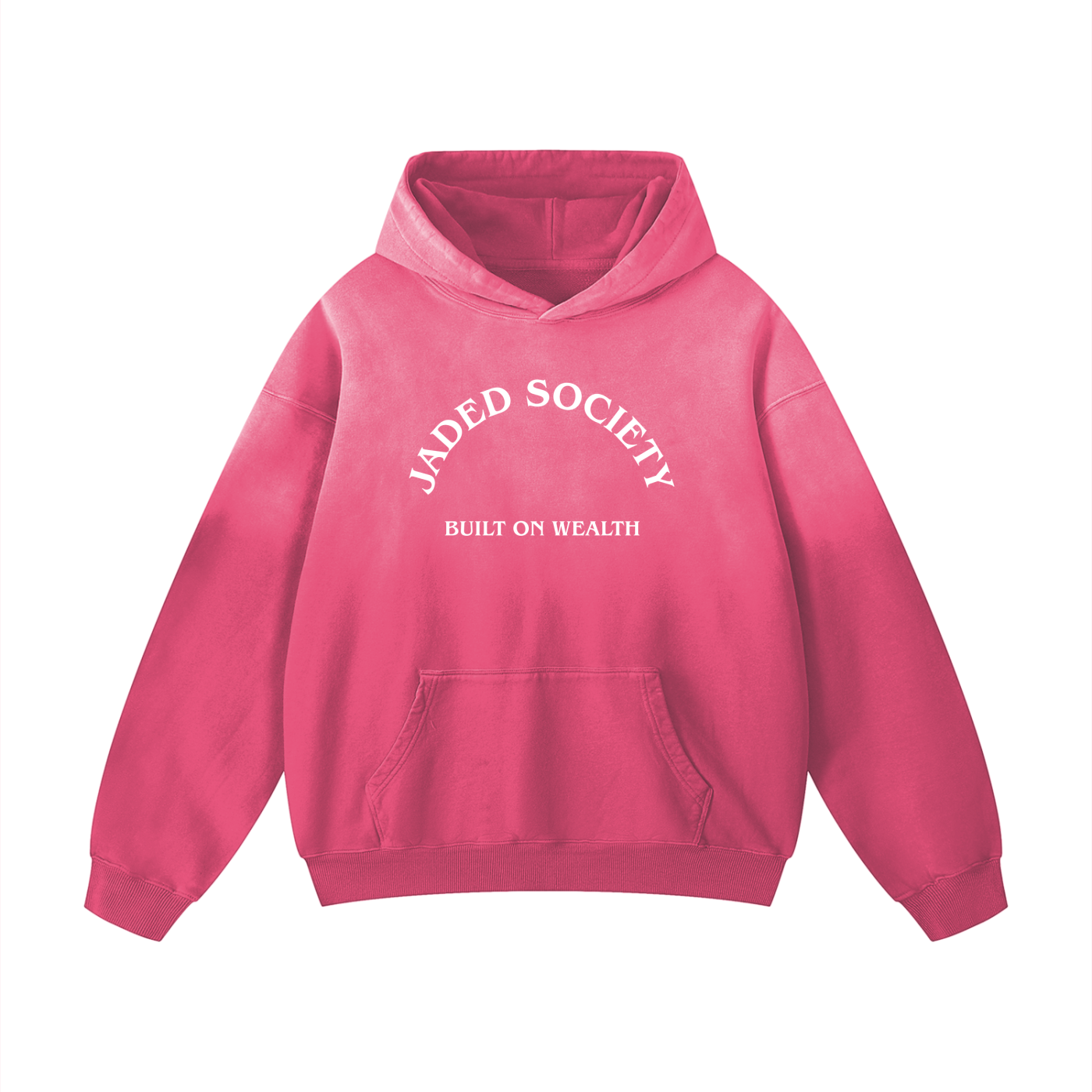 "Immune To Chaos" Heavyweight Sunfade Oversized Hoodie