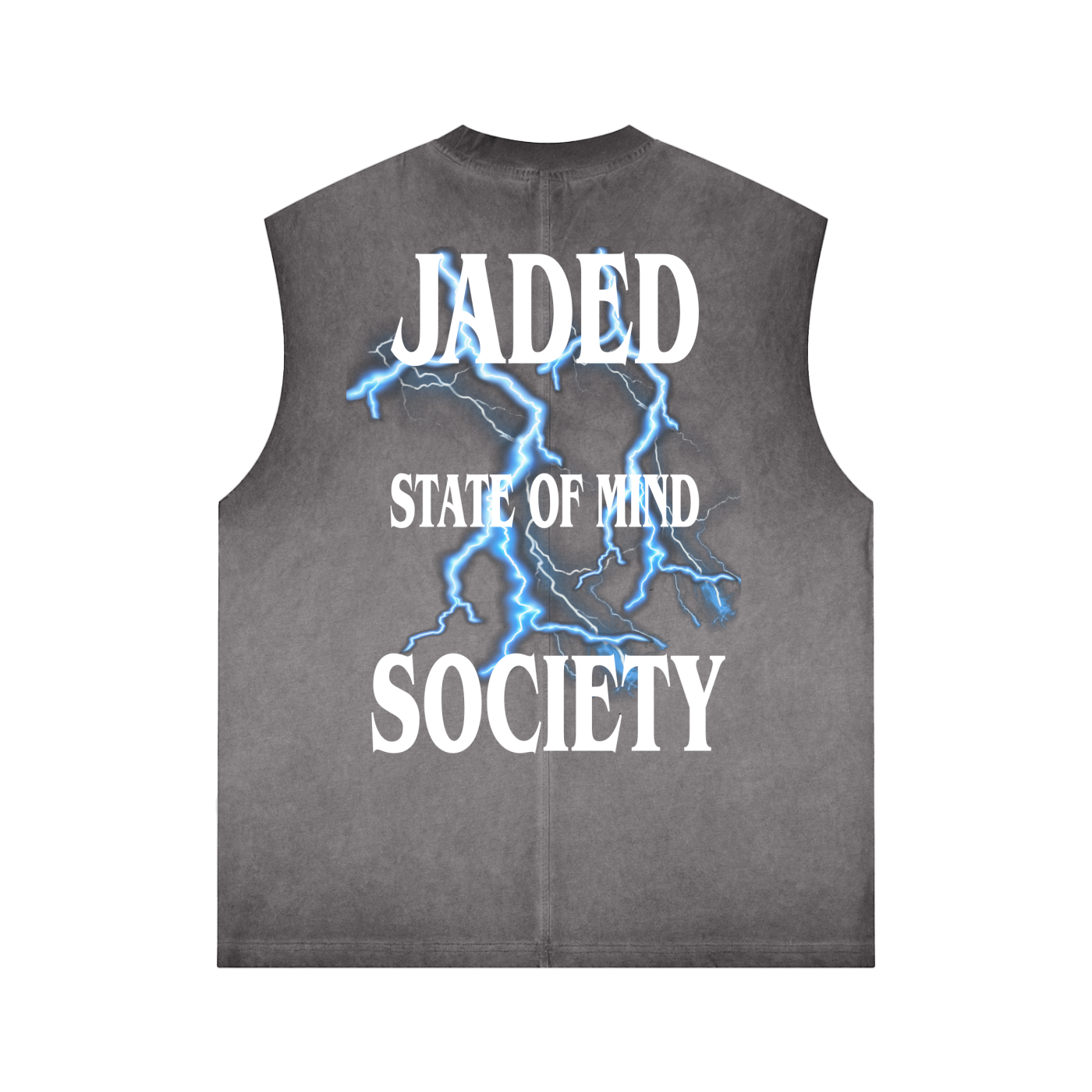 Drop Shoulder Reverse Washed Tank Top
