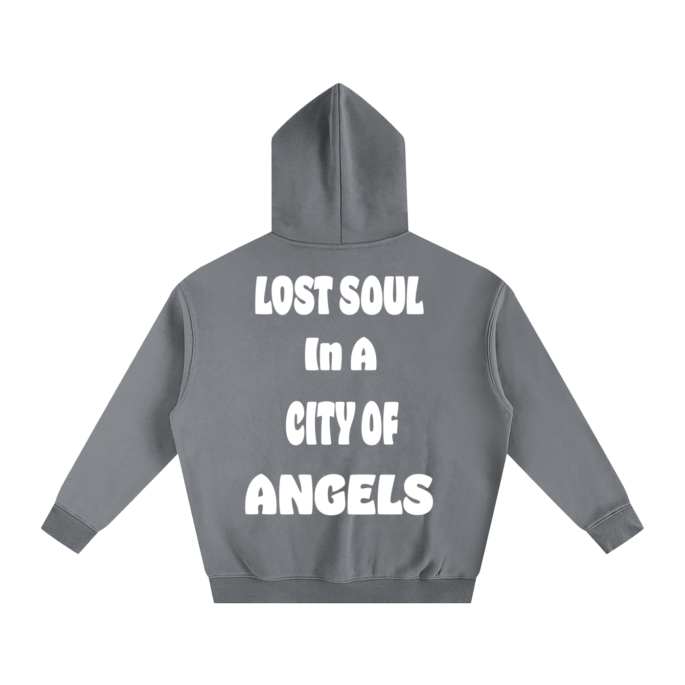 City of Angels Oversize Fleeced Hoodie