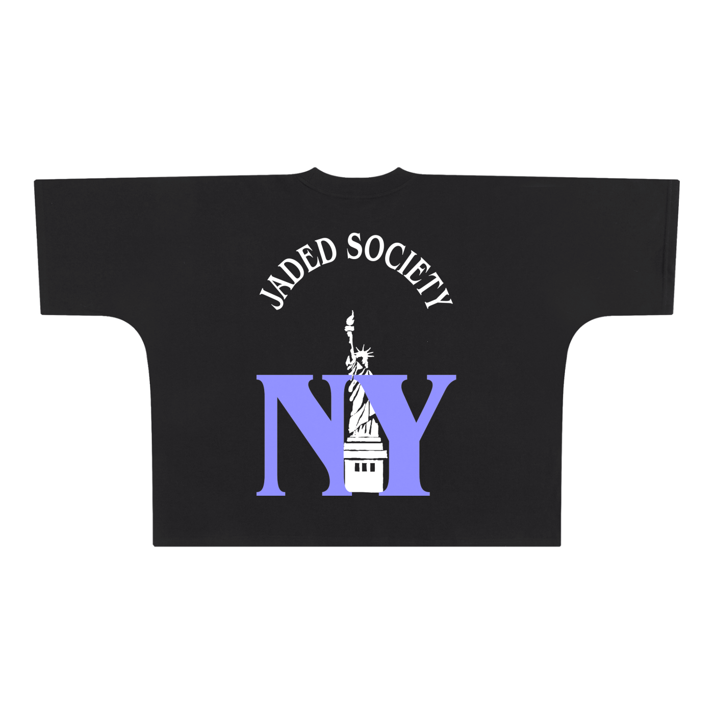 NY One-piece Pattern Cut Boxy Tee - 300 GSM