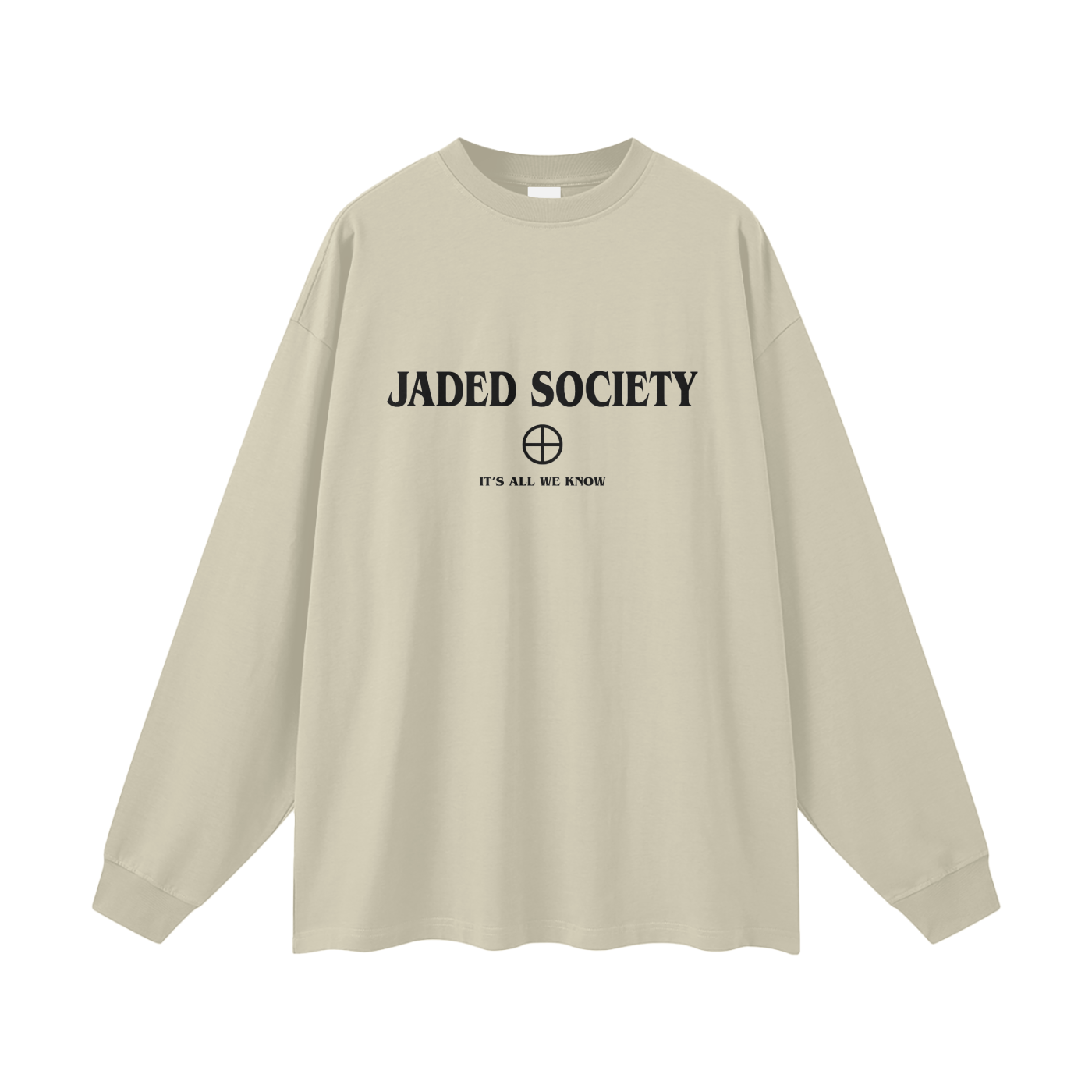 "Symbolism Tee" 305G FOG 100% Cotton Long Sleeve
