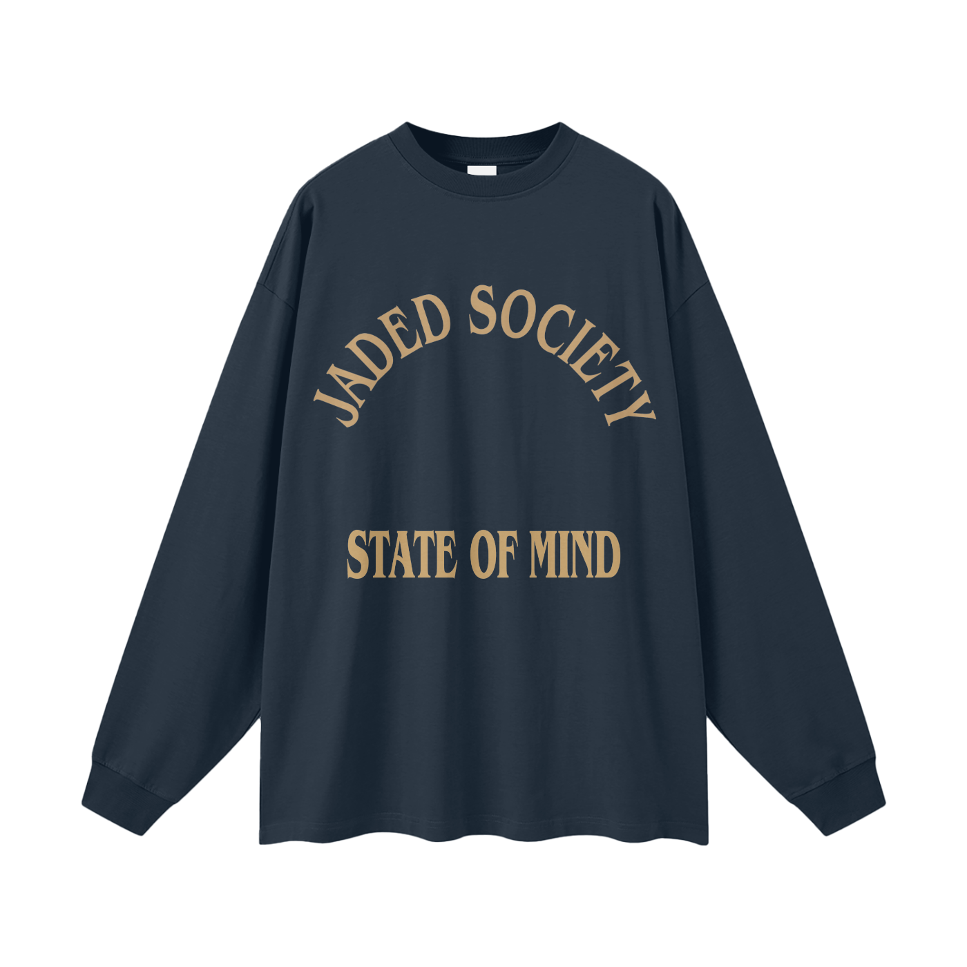 No Emotions Just Motion Heavyweight 100% Cotton Long Sleeve Tee