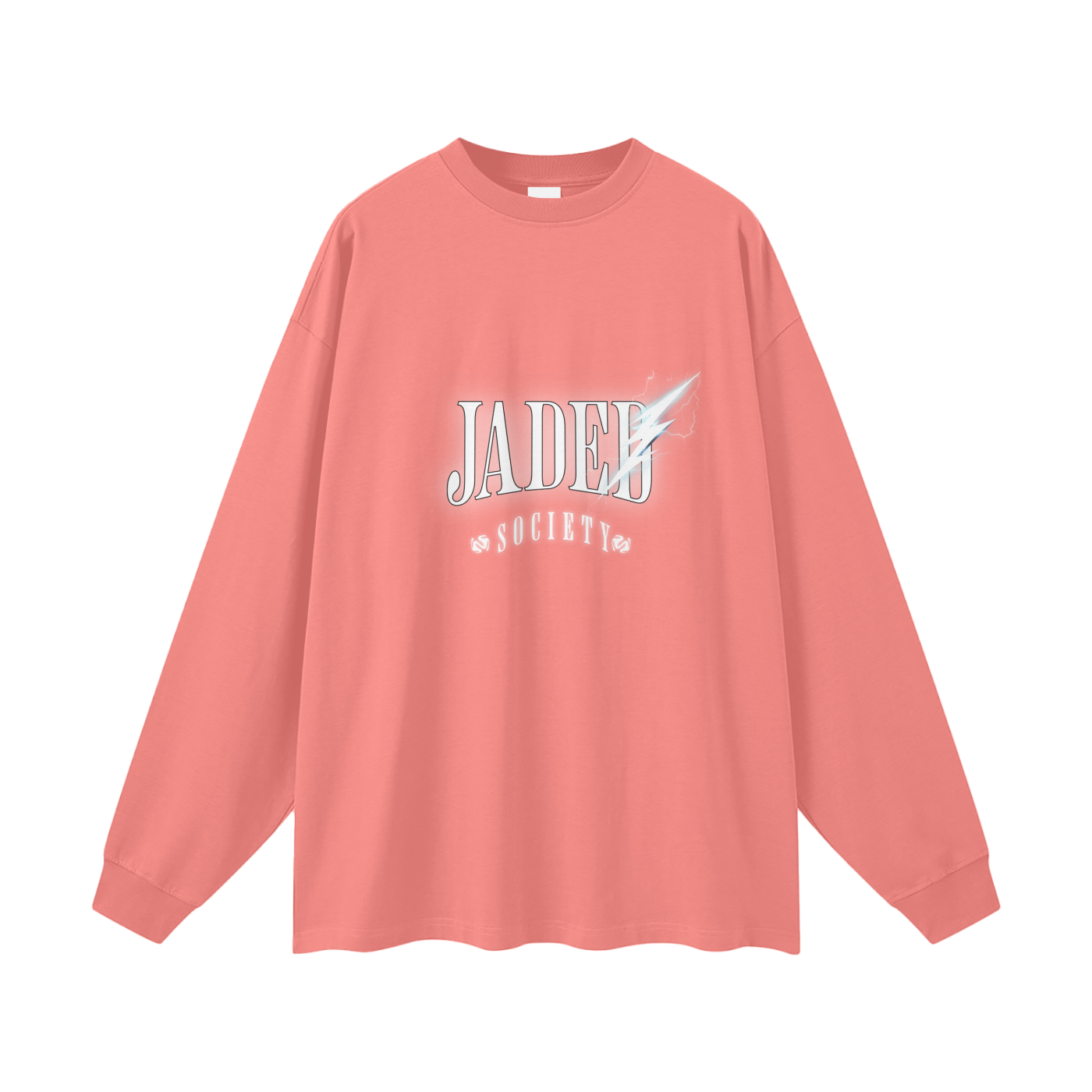 Streetwear Unisex 305G FOG 100% Cotton Long Sleeve Tee