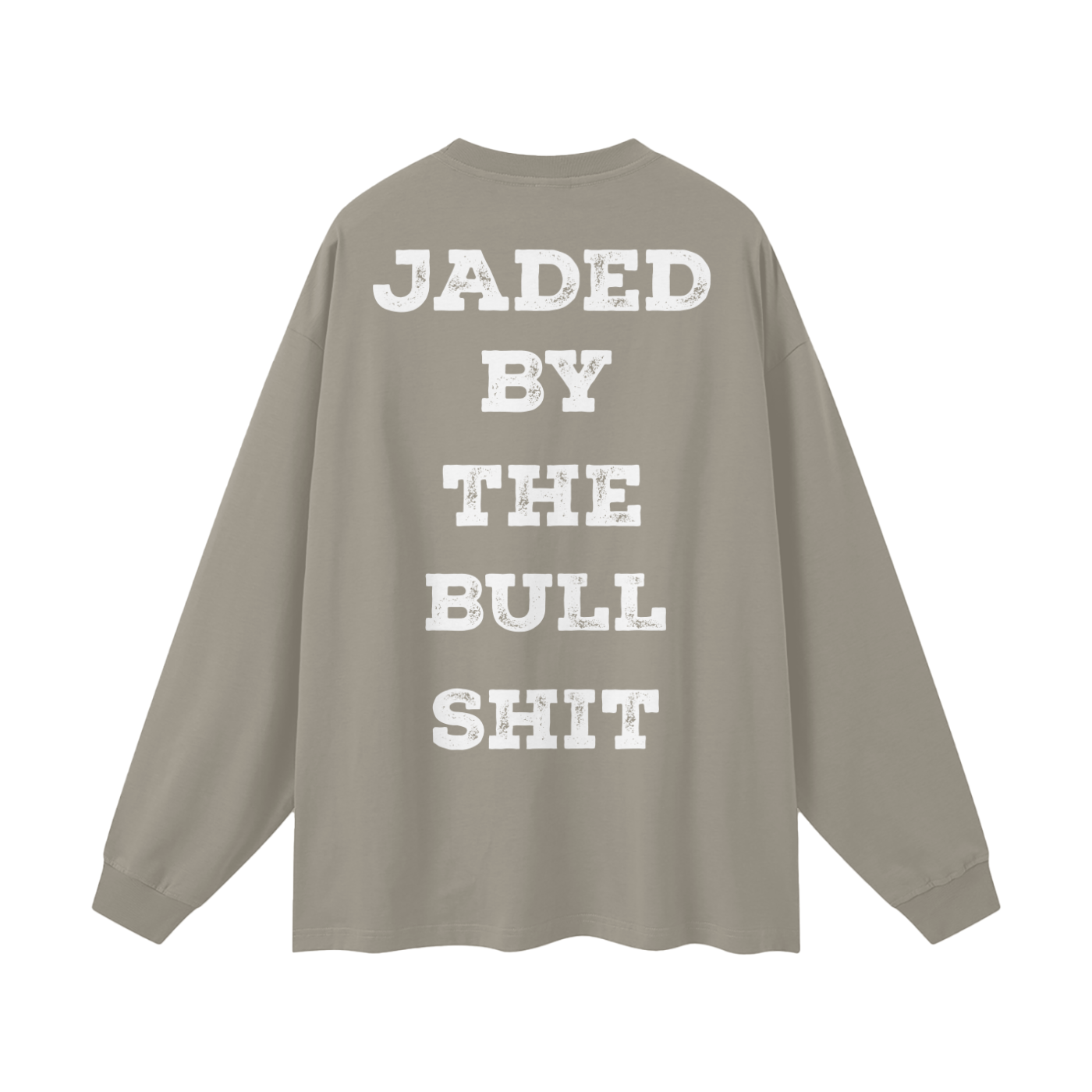 Streetwear Unisex 305G FOG 100% Cotton Long Sleeve Tee