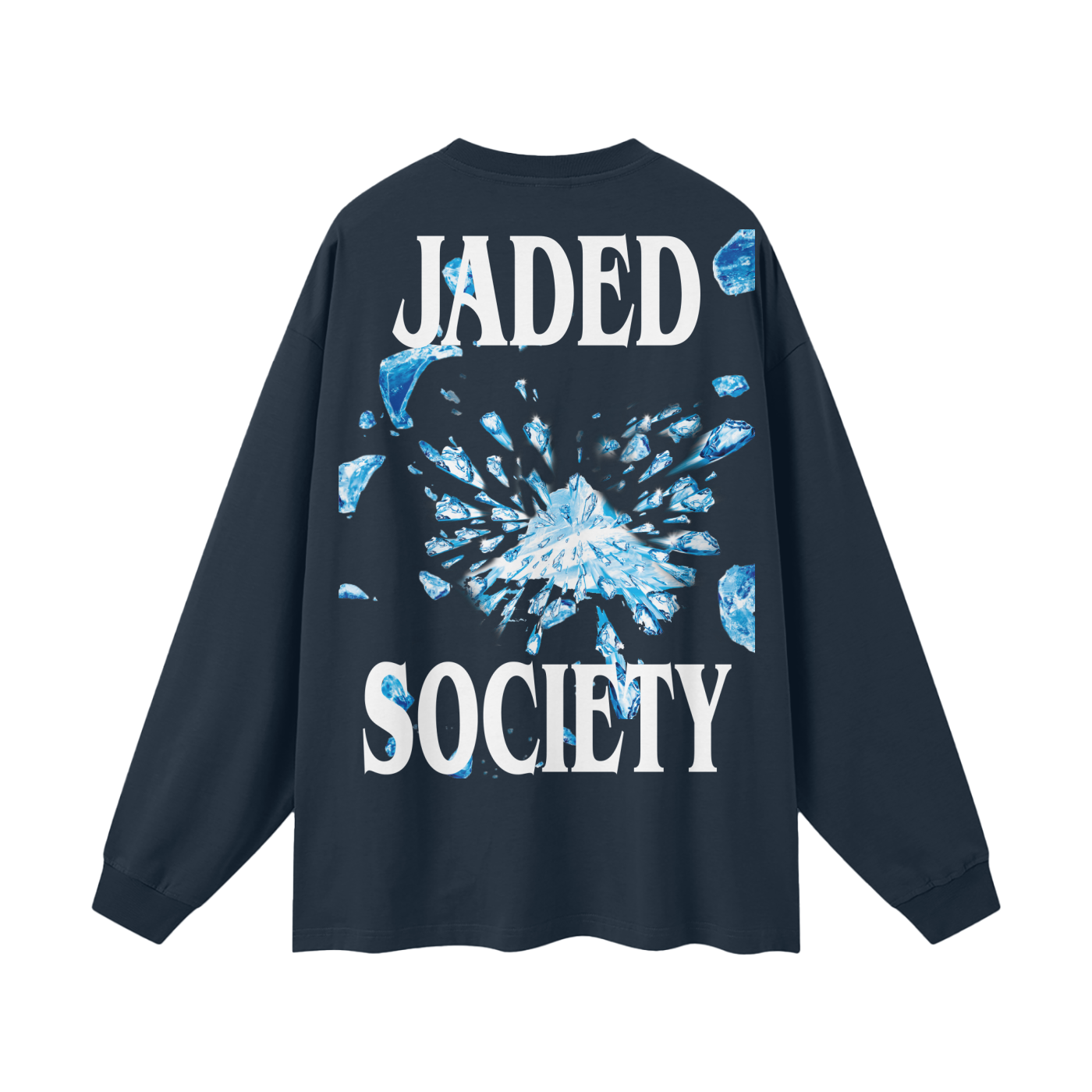 "Shatter" 305G 100% Cotton Long Sleeve Tee