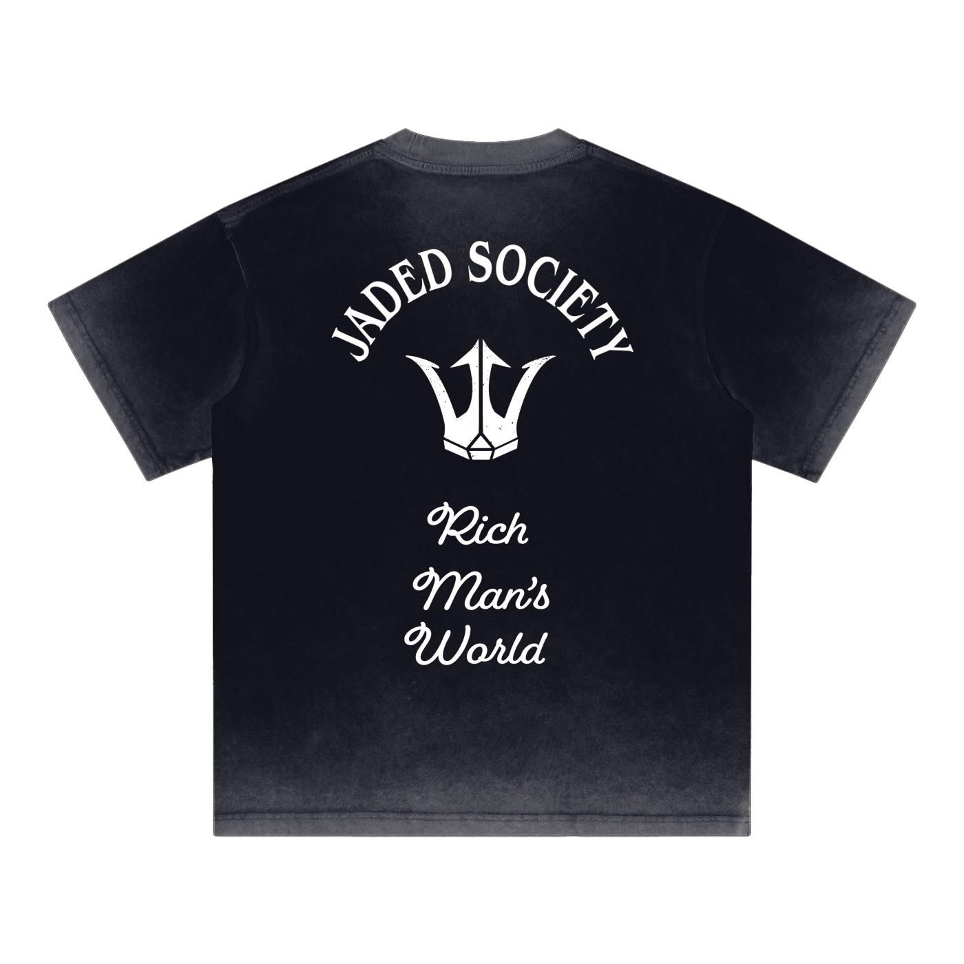 "Rich Mans World" Reverse Dyed T-shirt