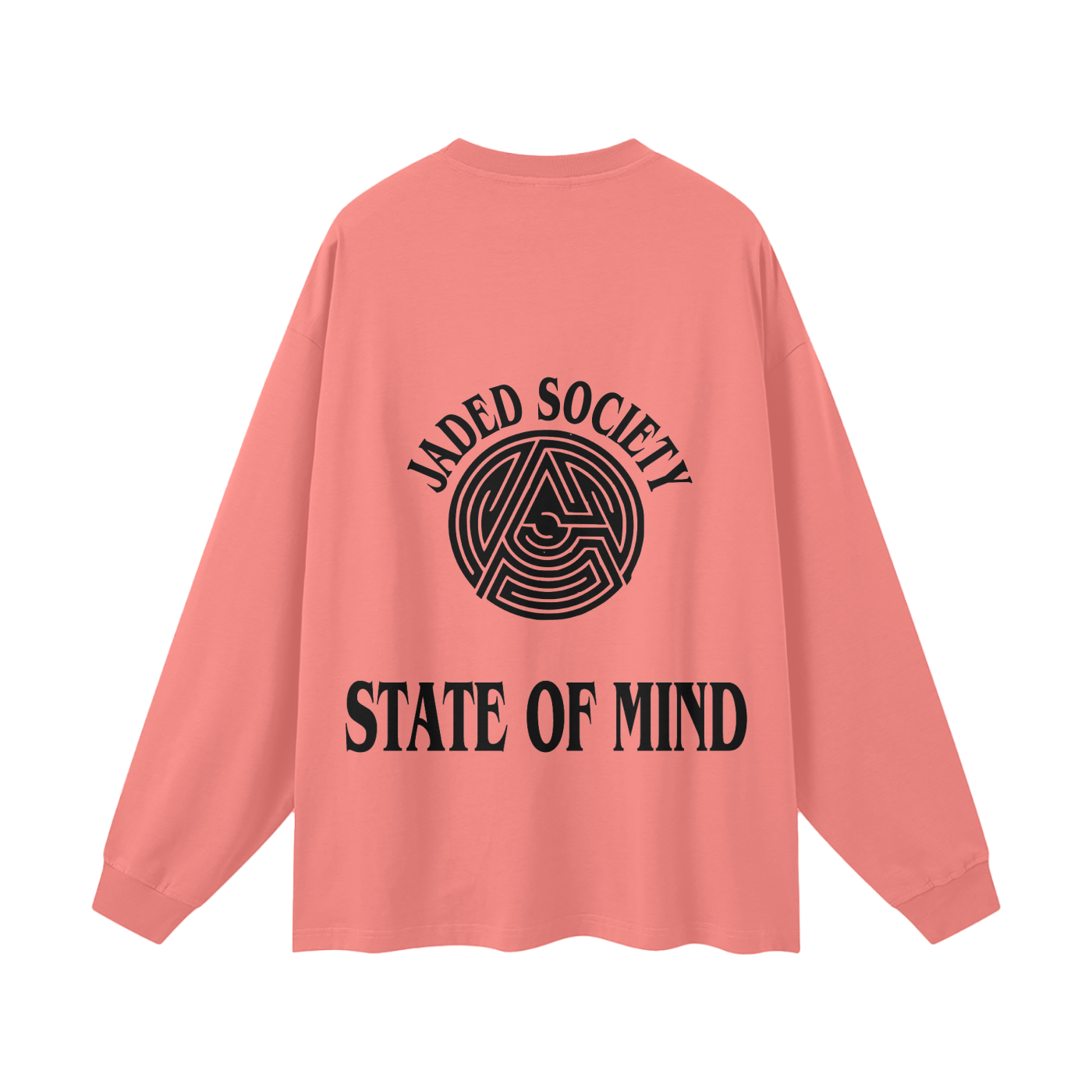 "Symbolism Tee" 305G FOG 100% Cotton Long Sleeve