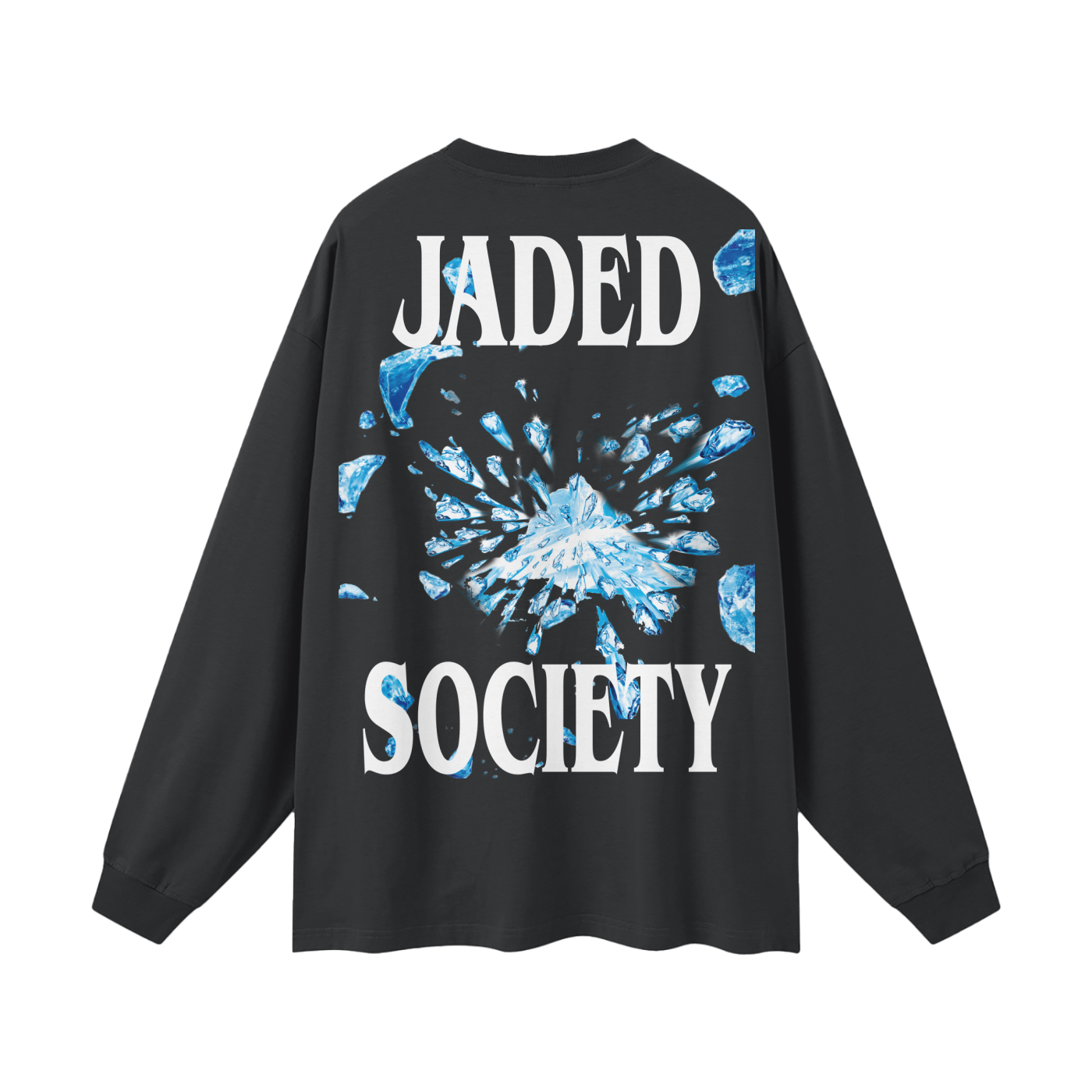 "Shatter" 305G 100% Cotton Long Sleeve Tee