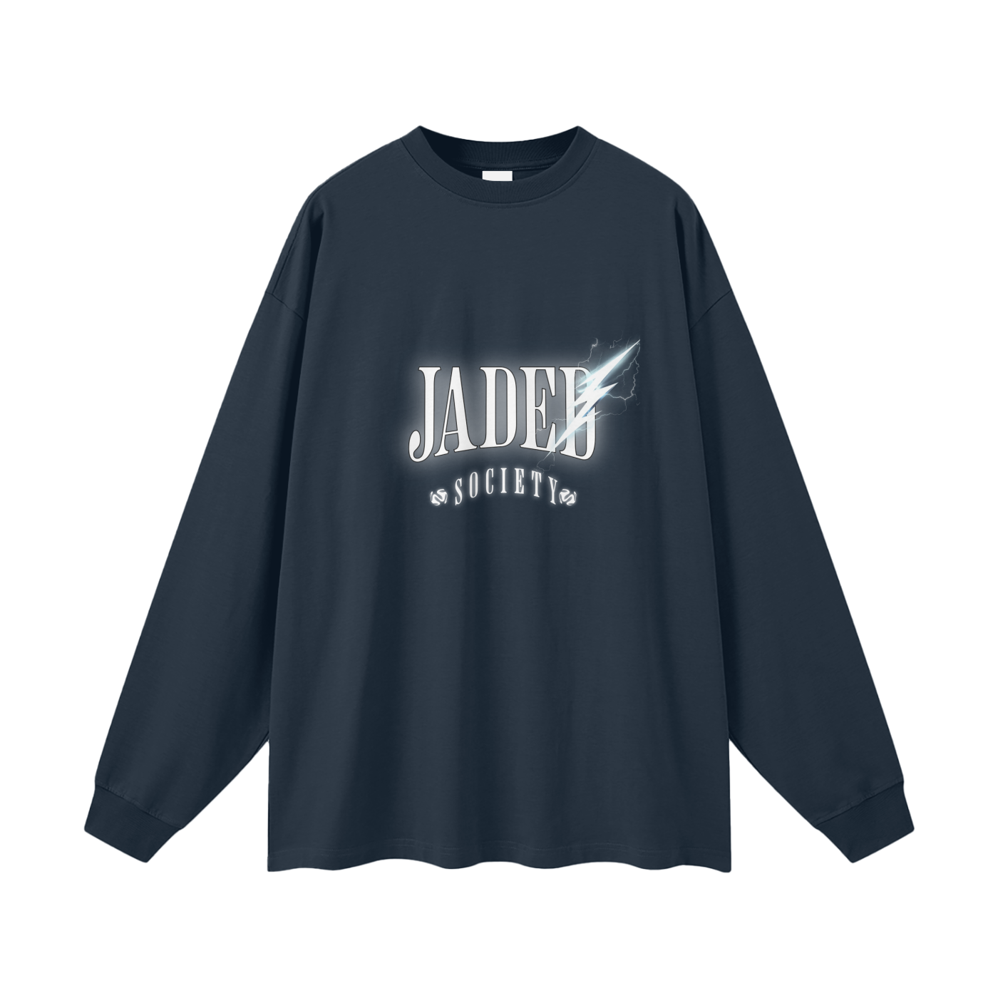 Streetwear Unisex 305G FOG 100% Cotton Long Sleeve Tee