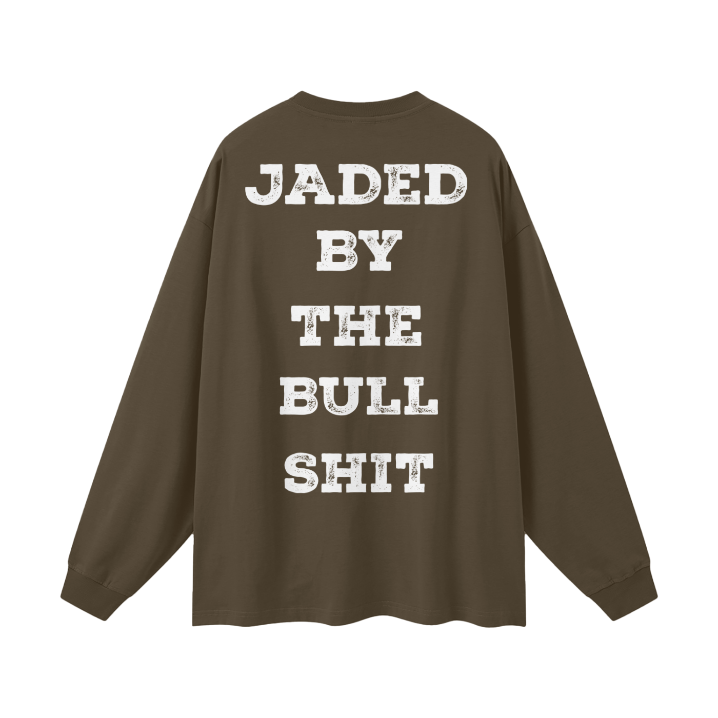 Streetwear Unisex 305G FOG 100% Cotton Long Sleeve Tee